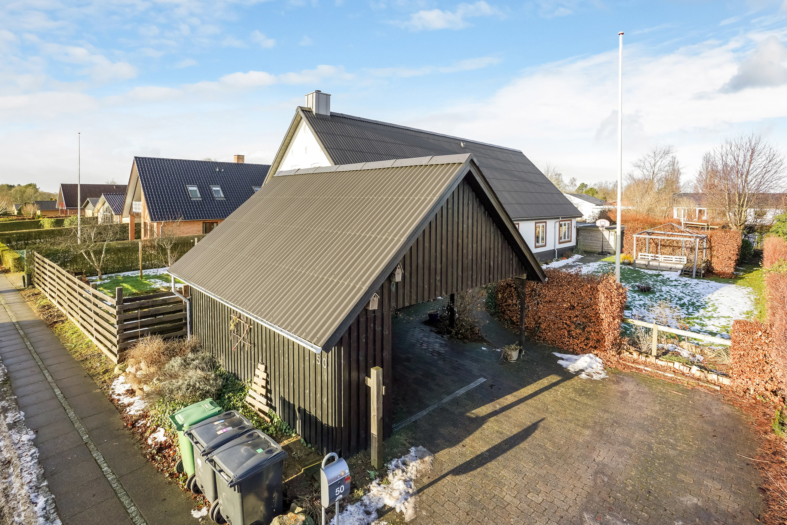 Fremhævet ejendommen billede i fuldskærmstilstand. Billede af Mølvangvej 50, 7300 Jelling