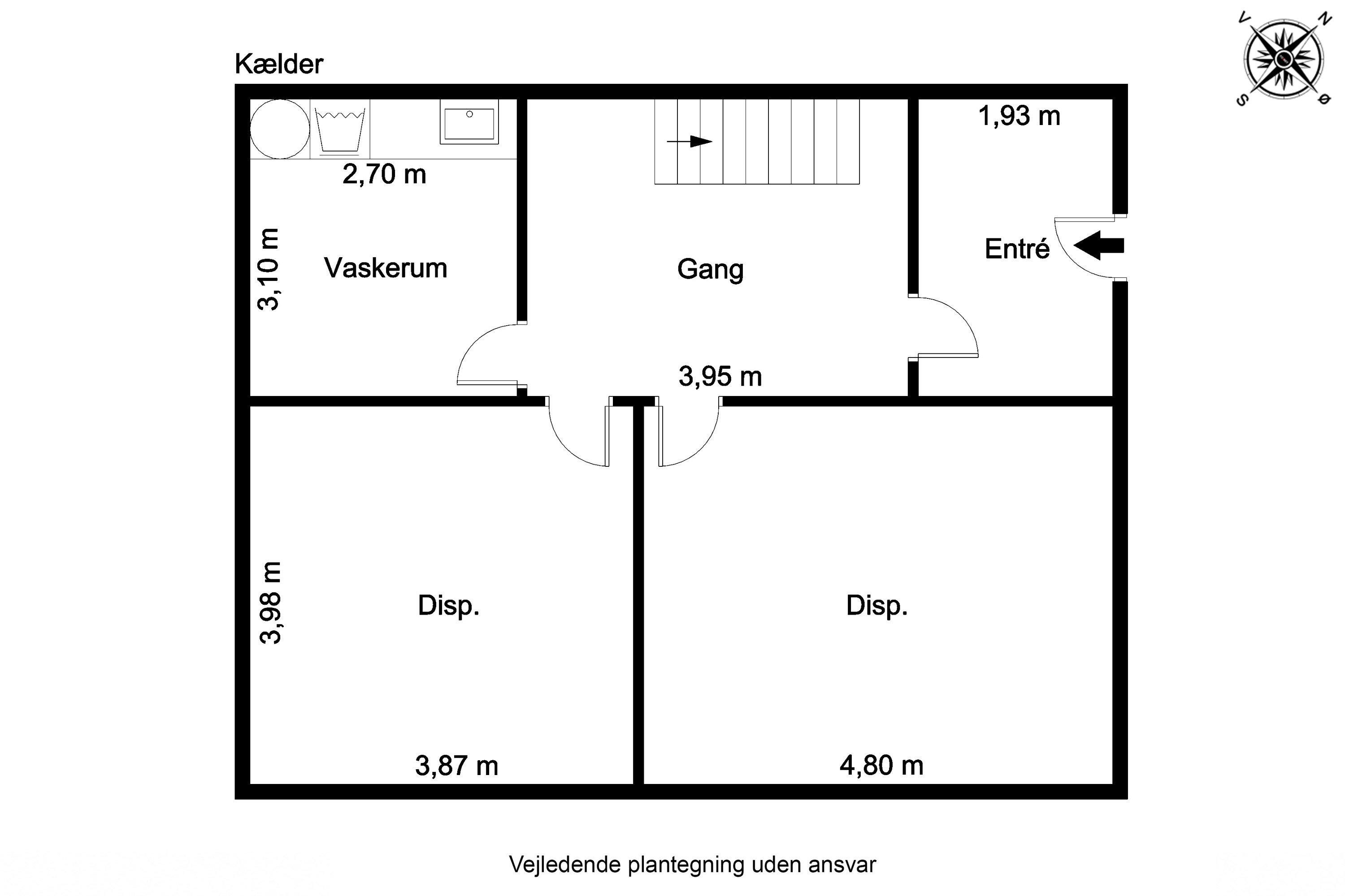 Plantegninger billede af Enevej 15, 7200 Grindsted