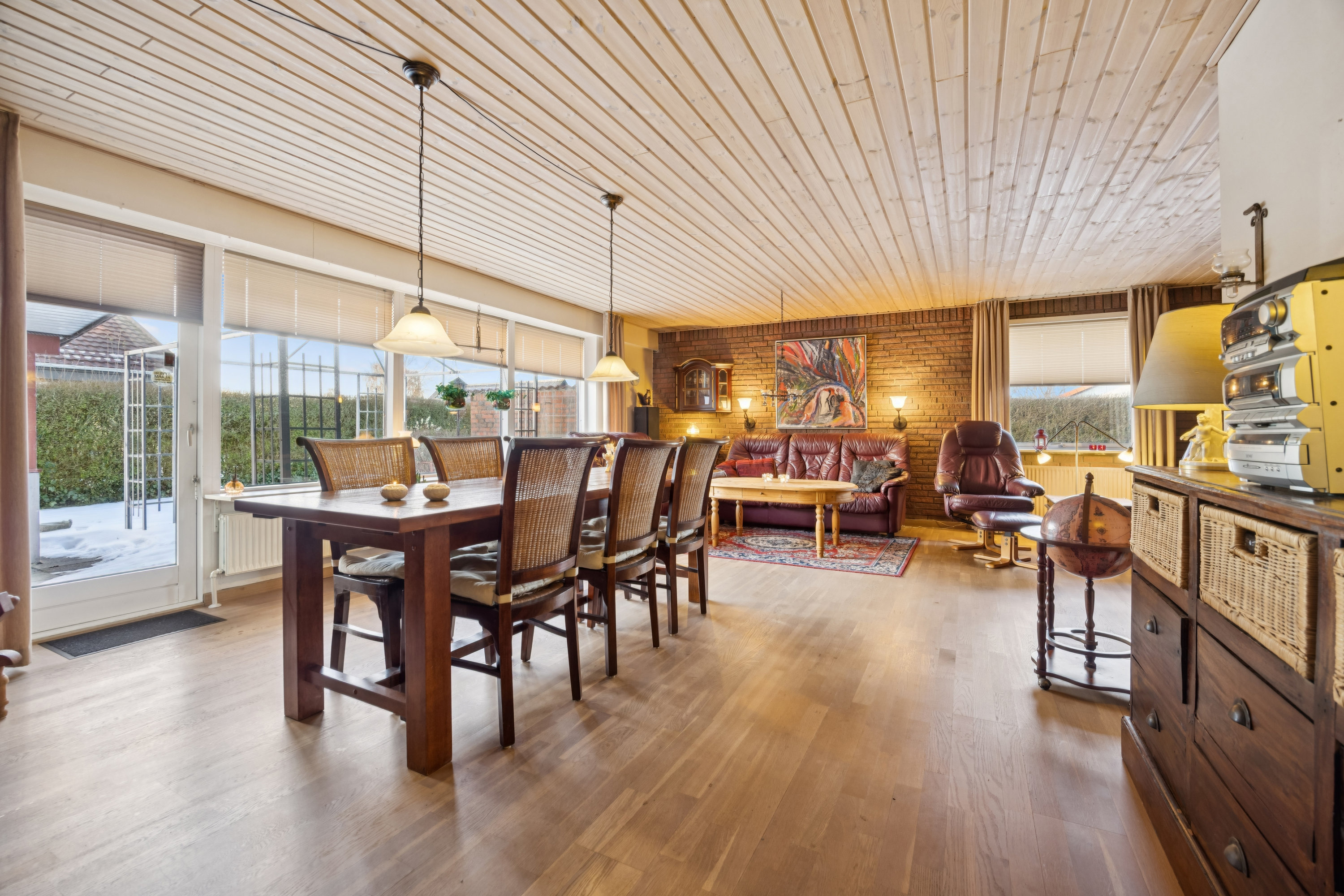 Fremhævet stue billede i fuldskærmstilstand. Billede af Vestermarksvej 39, 9280 Storvorde