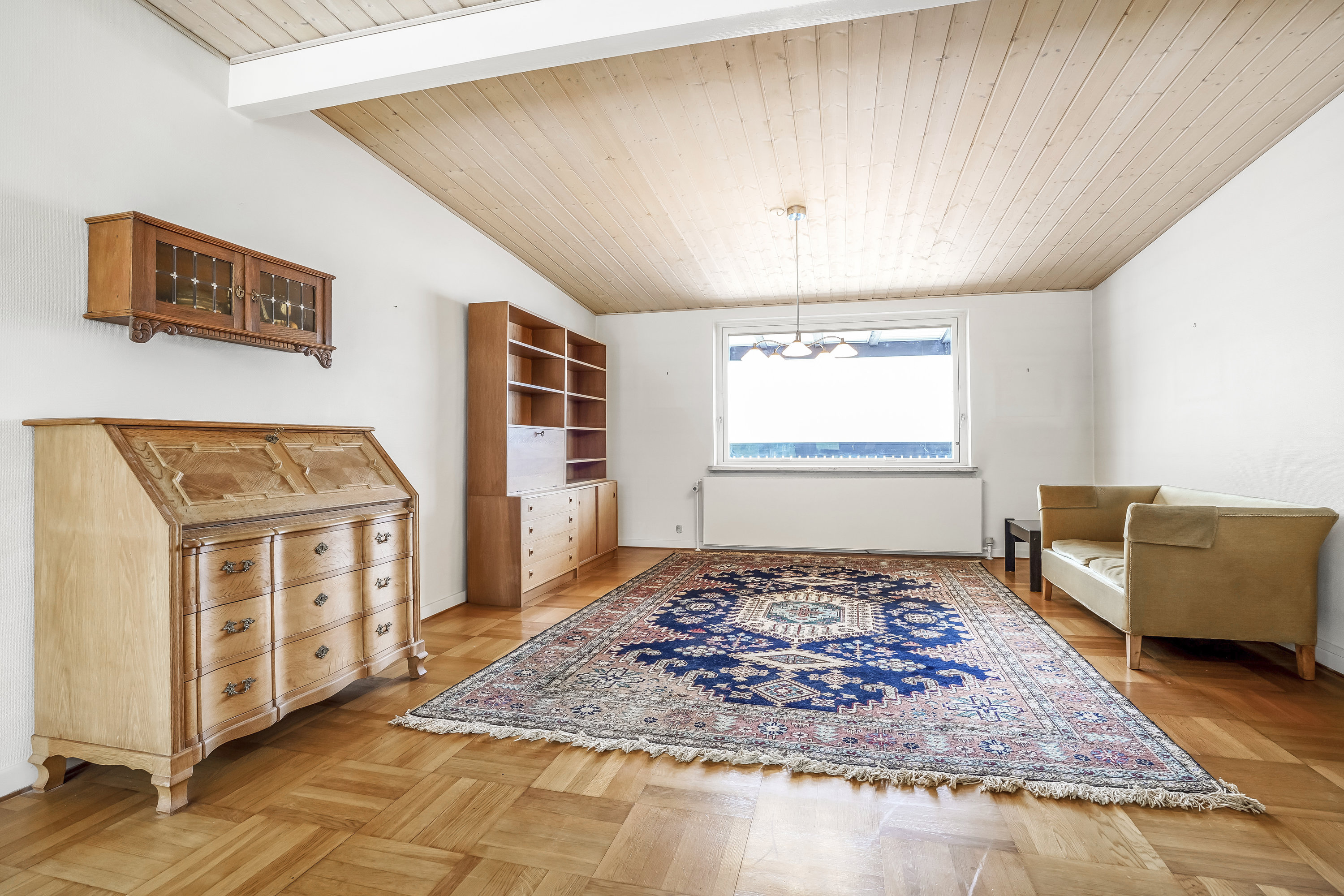 Fremhævet stue billede i fuldskærmstilstand. Billede af Bakkevænget 2, Tommerup St, 5690 Tommerup