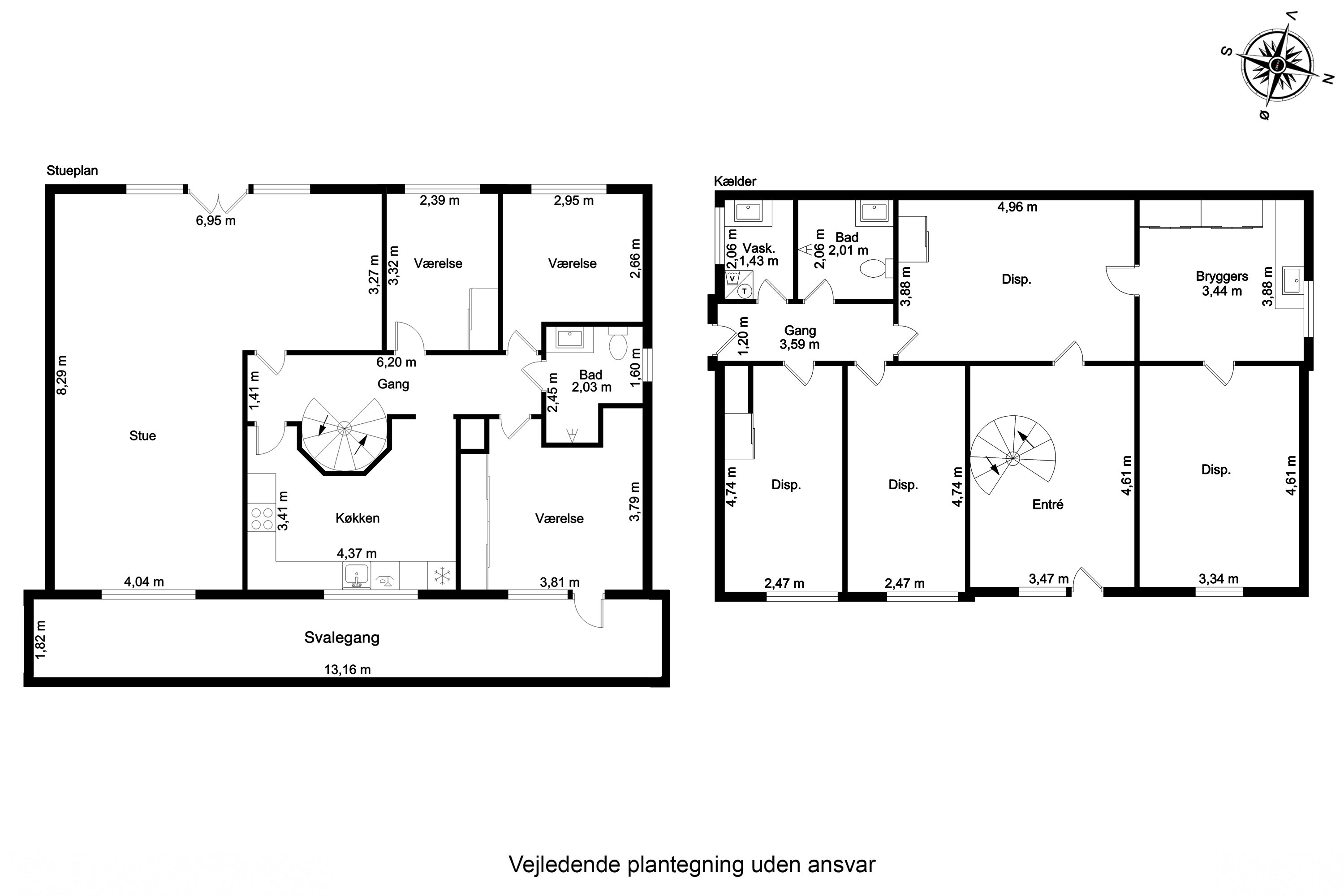Plantegninger billede af Bakkevænget 2, Tommerup St, 5690 Tommerup
