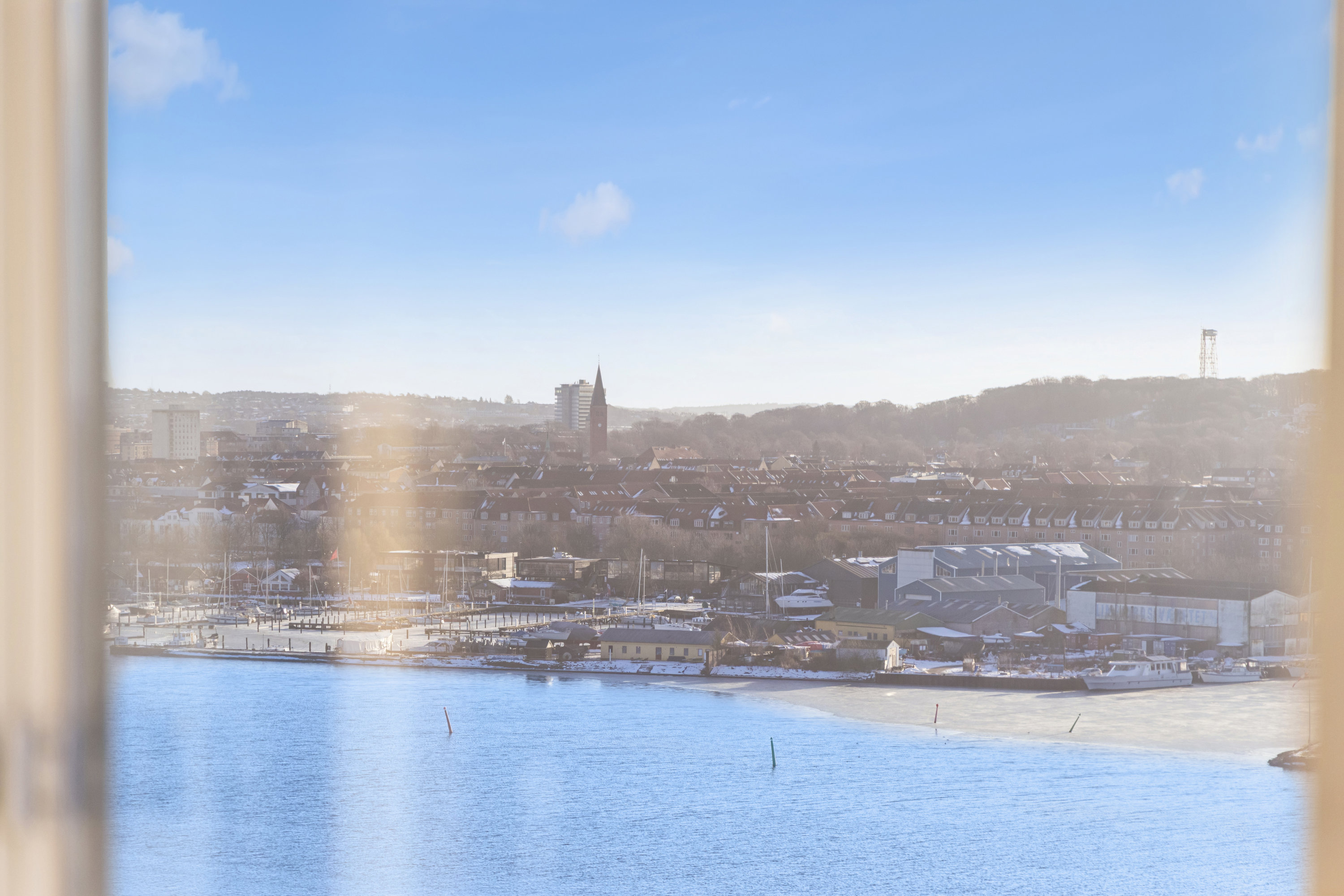 Fremhævet udsigt billede i fuldskærmstilstand. Billede af Lindholm Brygge 30, 12. 4., 9400 Nørresundby