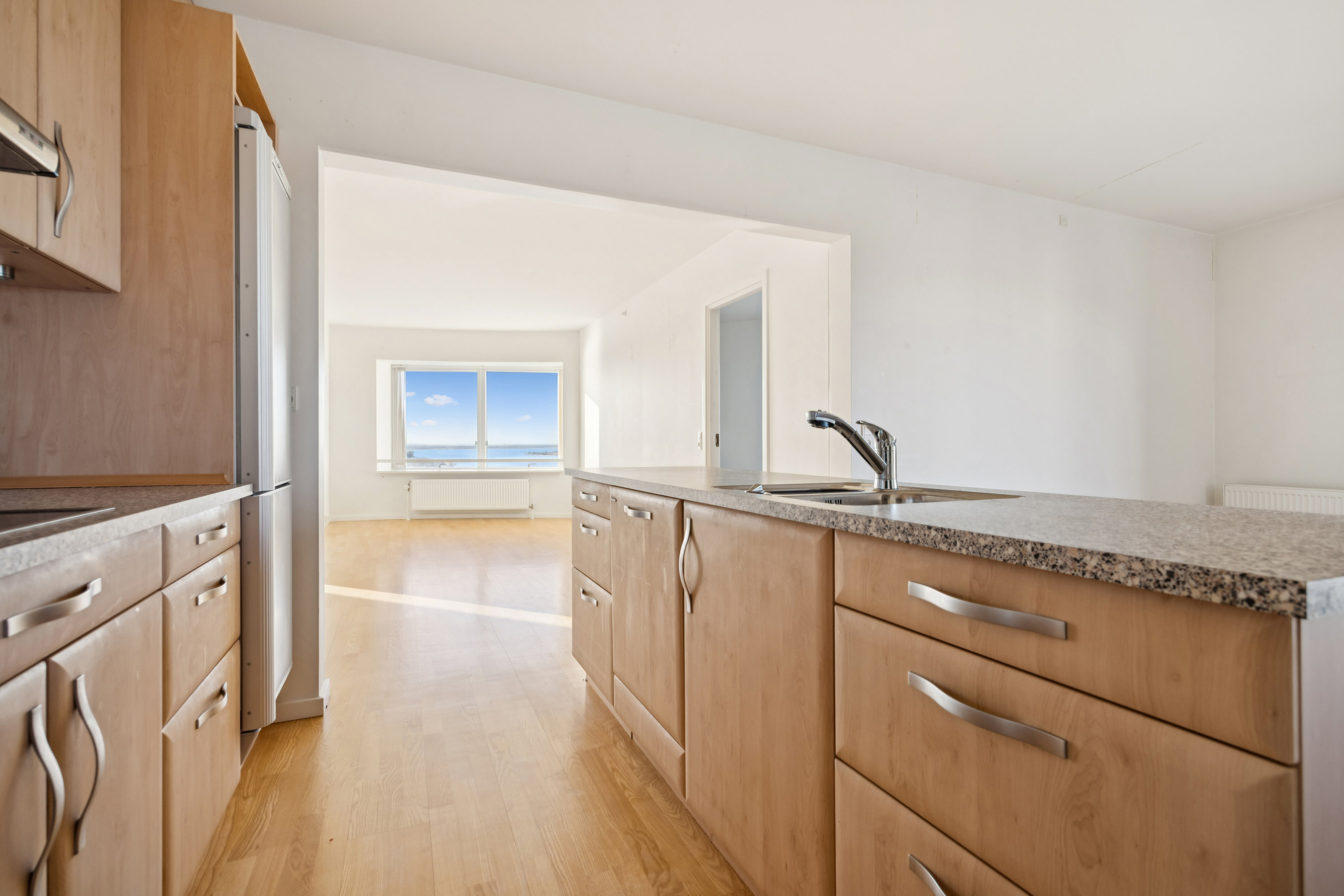 Fremhævet køkken billede i fuldskærmstilstand. Billede af Lindholm Brygge 30, 12. 4., 9400 Nørresundby