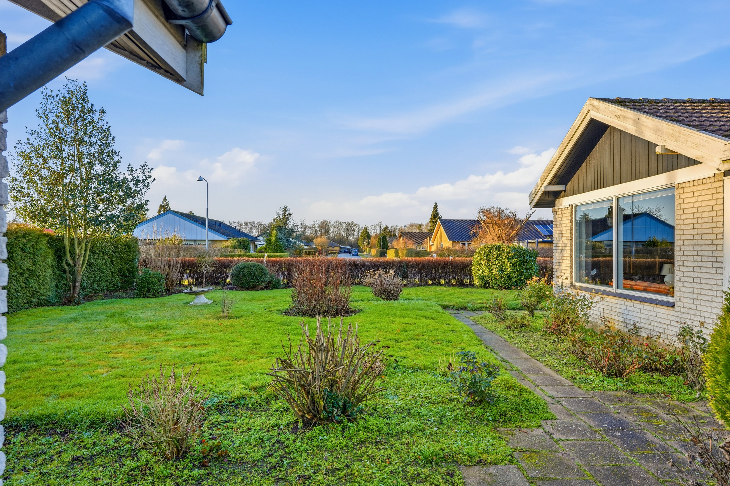 Fremhævet have billede i fuldskærmstilstand. Billede af Rugvangen 1, Otterup, 5450 Otterup