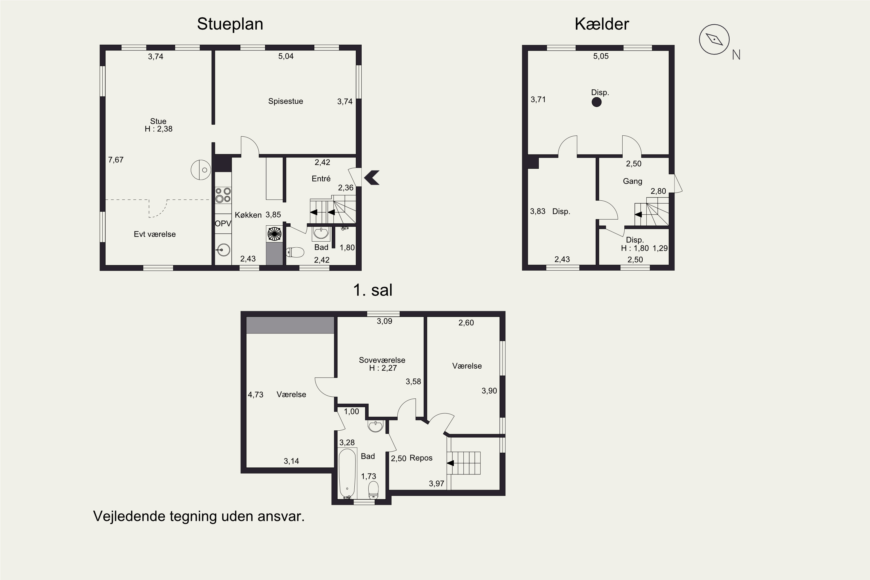 Plantegninger billede af Holmen 2, Bjerre, 8783 Hornsyld