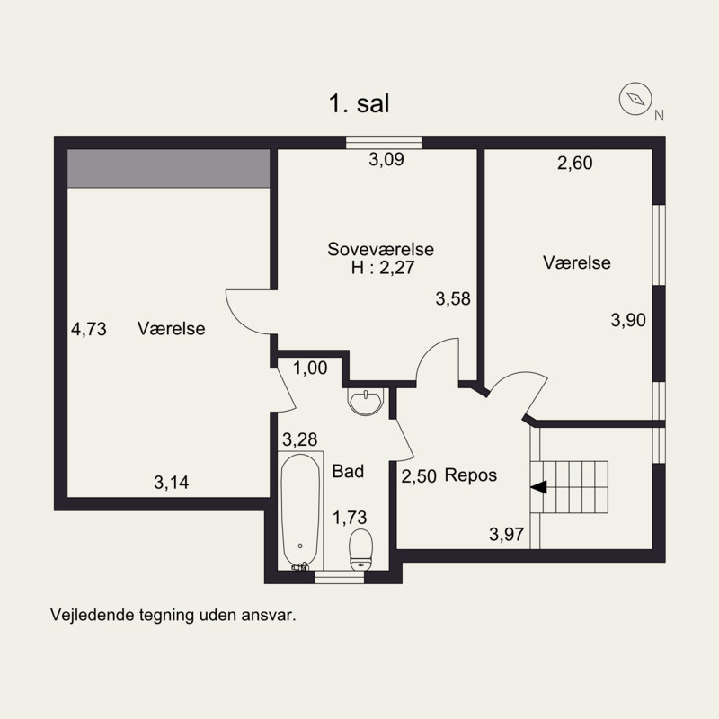 Plantegninger billede af Holmen 2, Bjerre, 8783 Hornsyld