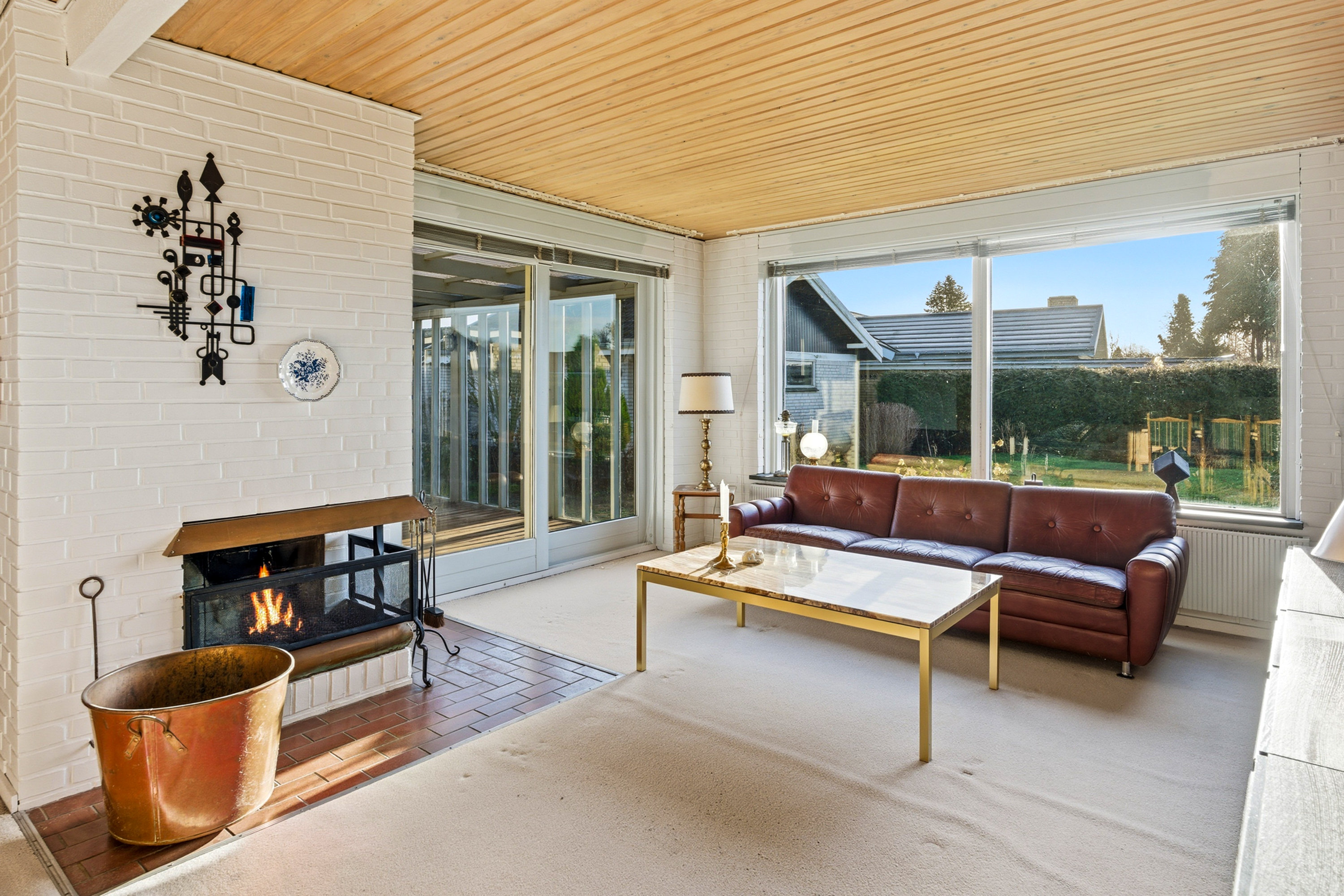 Fremhævet stue billede i fuldskærmstilstand. Billede af Rugvangen 1, Otterup, 5450 Otterup