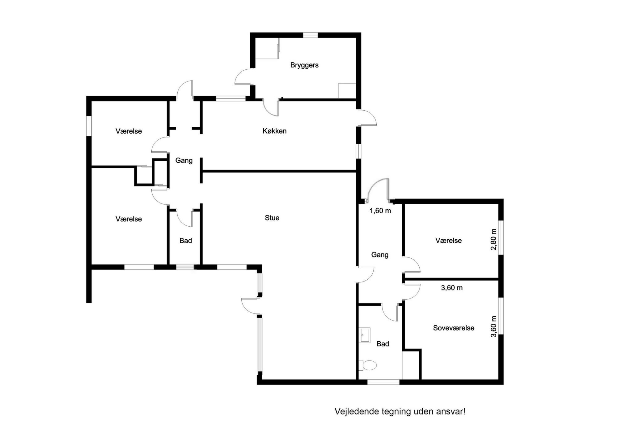 Plantegninger billede af Kappelhøj 1, 6950 Ringkøbing