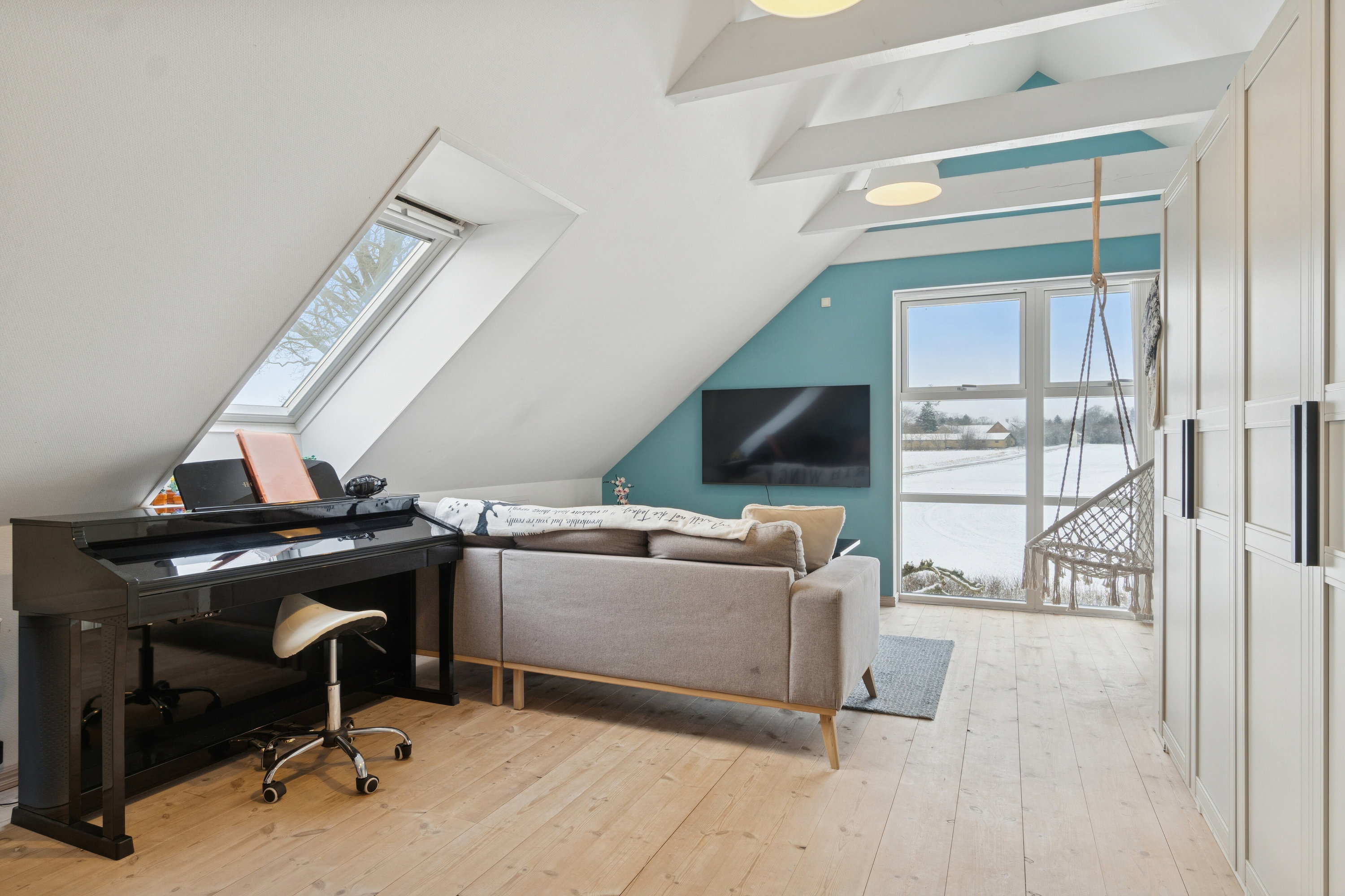 Fremhævet arbejdsværelse billede i fuldskærmstilstand. Billede af Kildeagervej 1, Skuderløse, 4690 Haslev