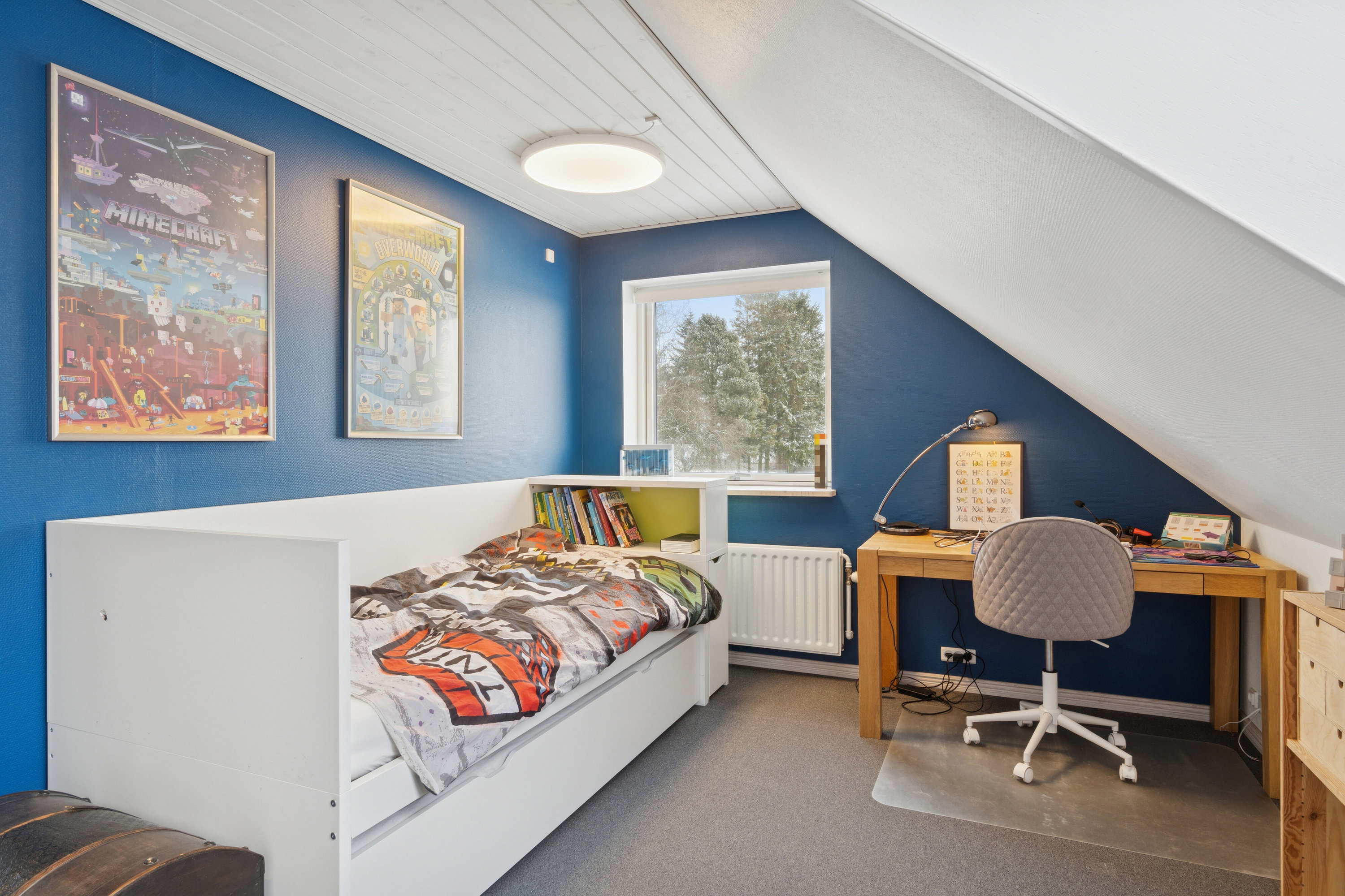 Fremhævet børneværelse billede i fuldskærmstilstand. Billede af Kildeagervej 1, Skuderløse, 4690 Haslev