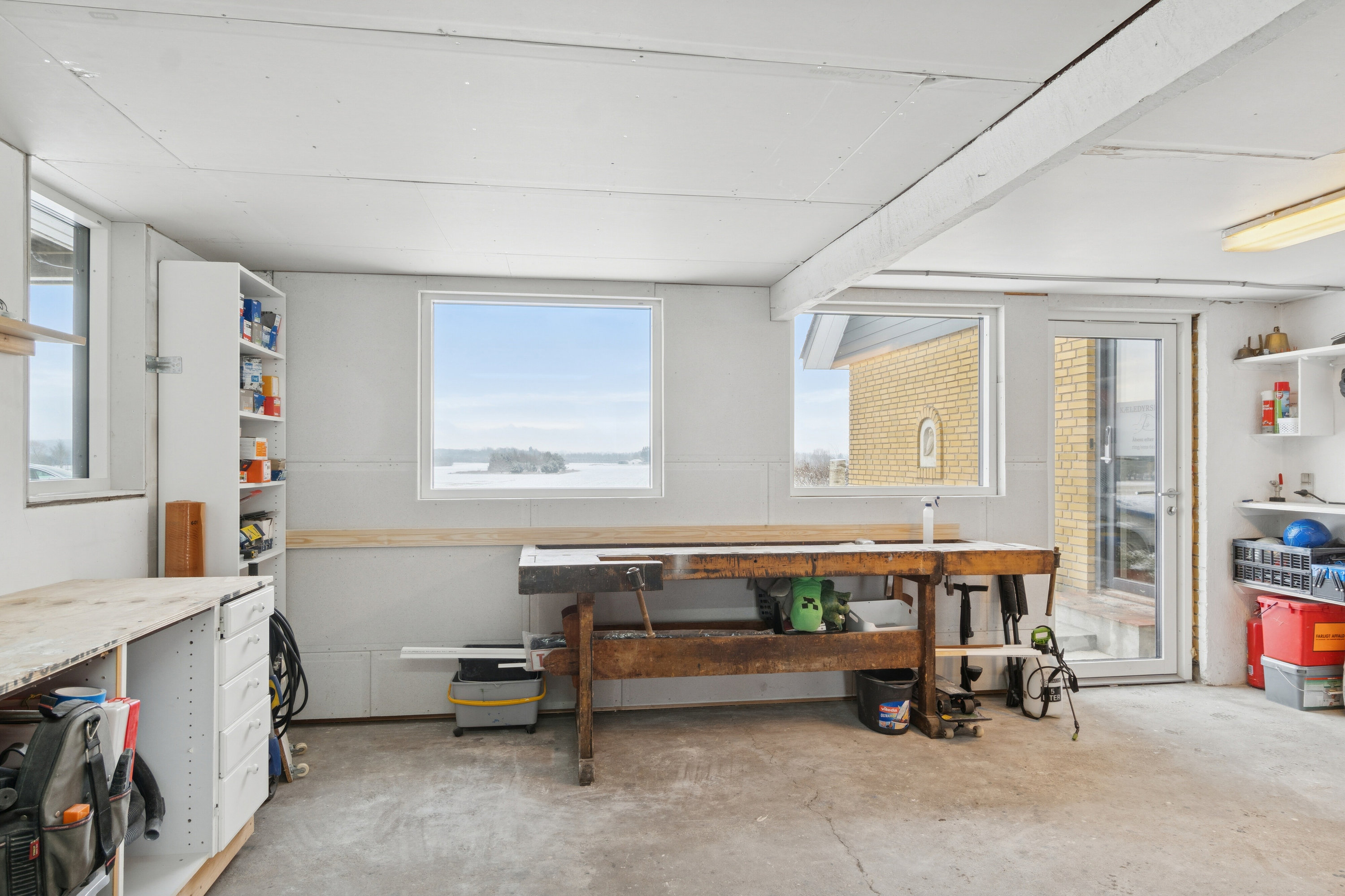 Fremhævet værksted billede i fuldskærmstilstand. Billede af Kildeagervej 1, Skuderløse, 4690 Haslev