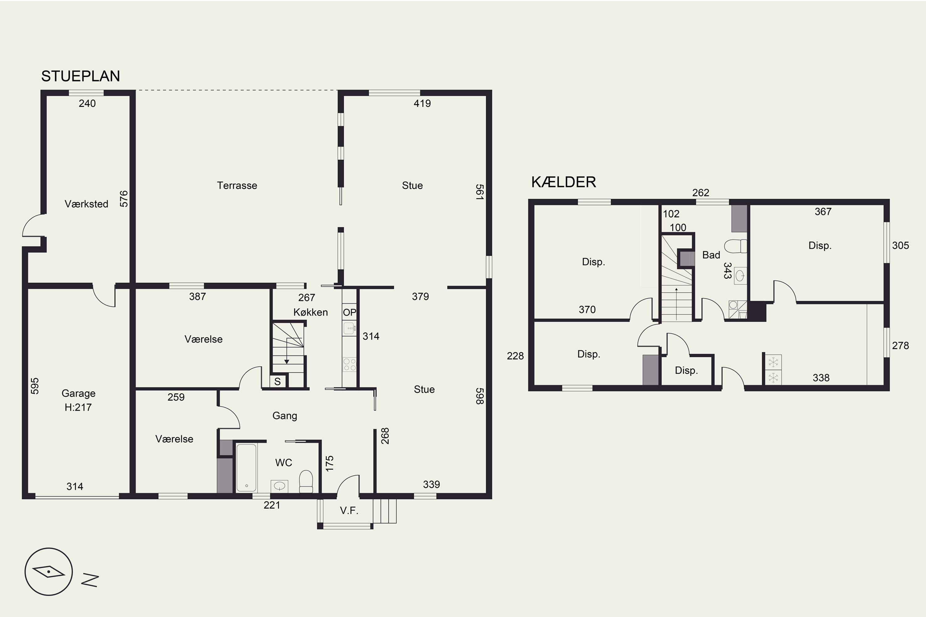 Plantegninger billede af Arnegårdsvej 36, 8230 Åbyhøj