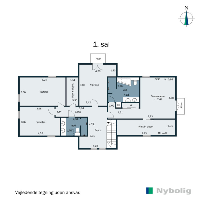 Plantegninger billede af Loddenhøjvej 110, Barsmark, 6200 Aabenraa