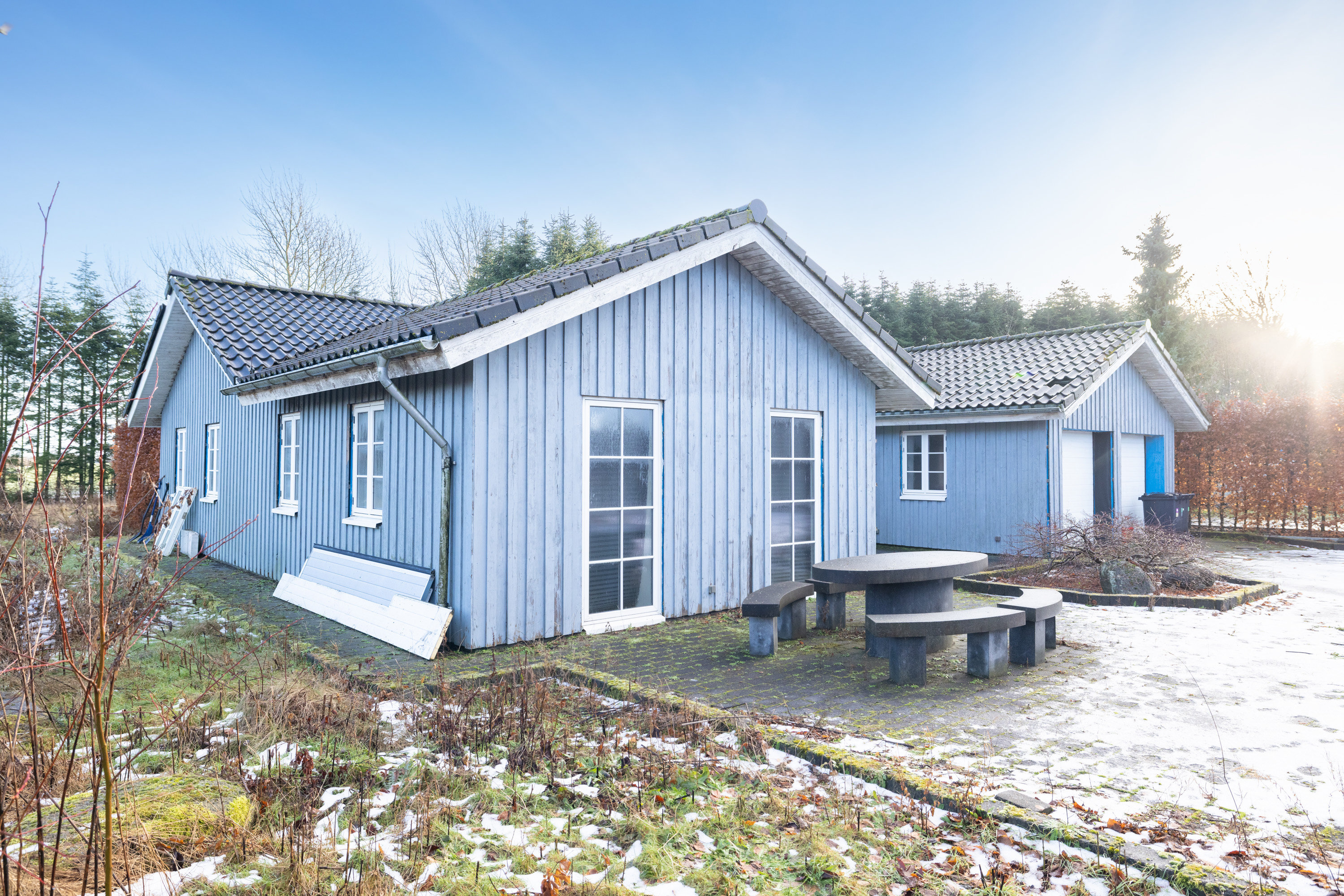 Fremhævet  billede i fuldskærmstilstand. Billede af Mødalvej 5A + 5B, Skjoldelev, 8471 Sabro