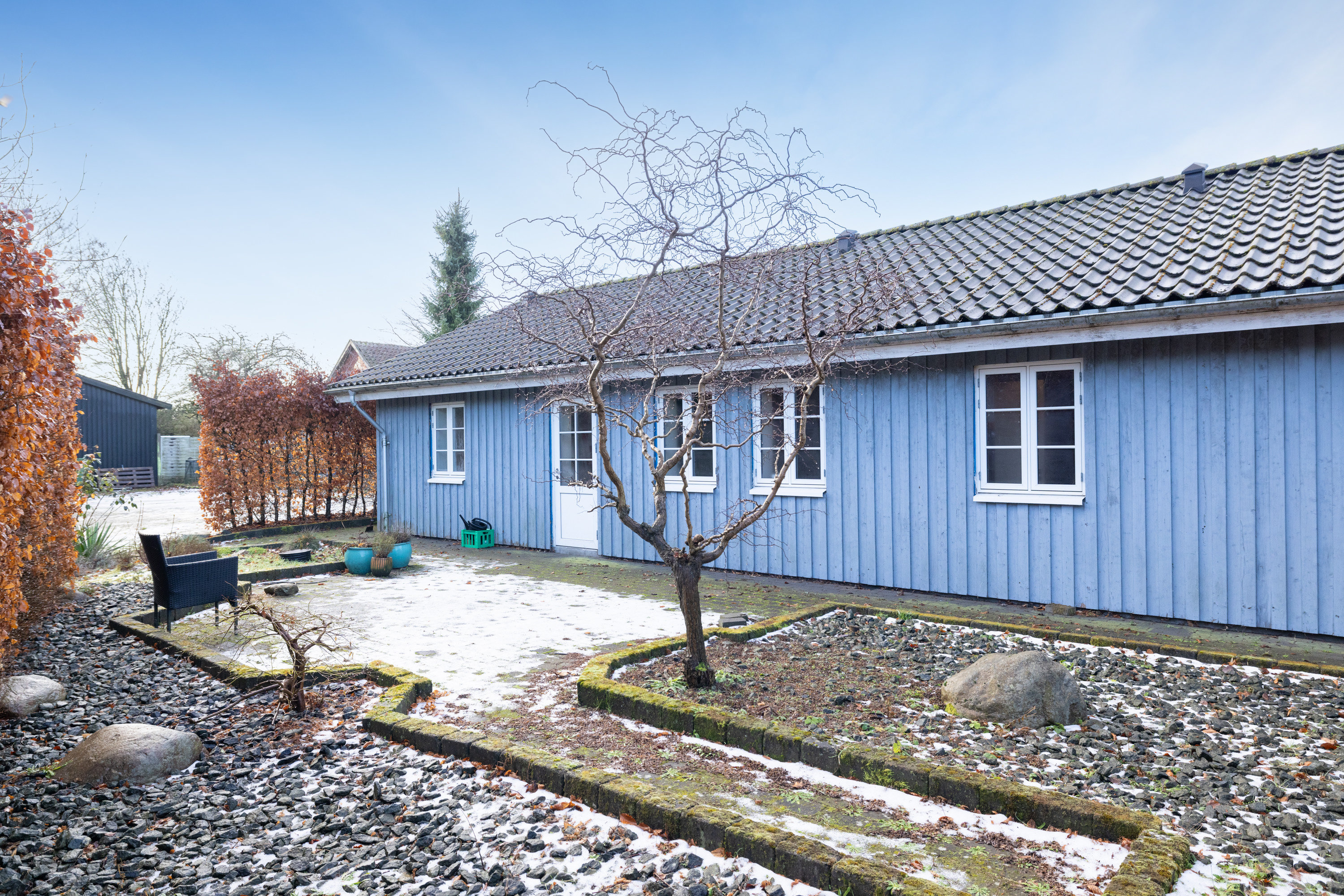 Fremhævet  billede i fuldskærmstilstand. Billede af Mødalvej 5A + 5B, Skjoldelev, 8471 Sabro