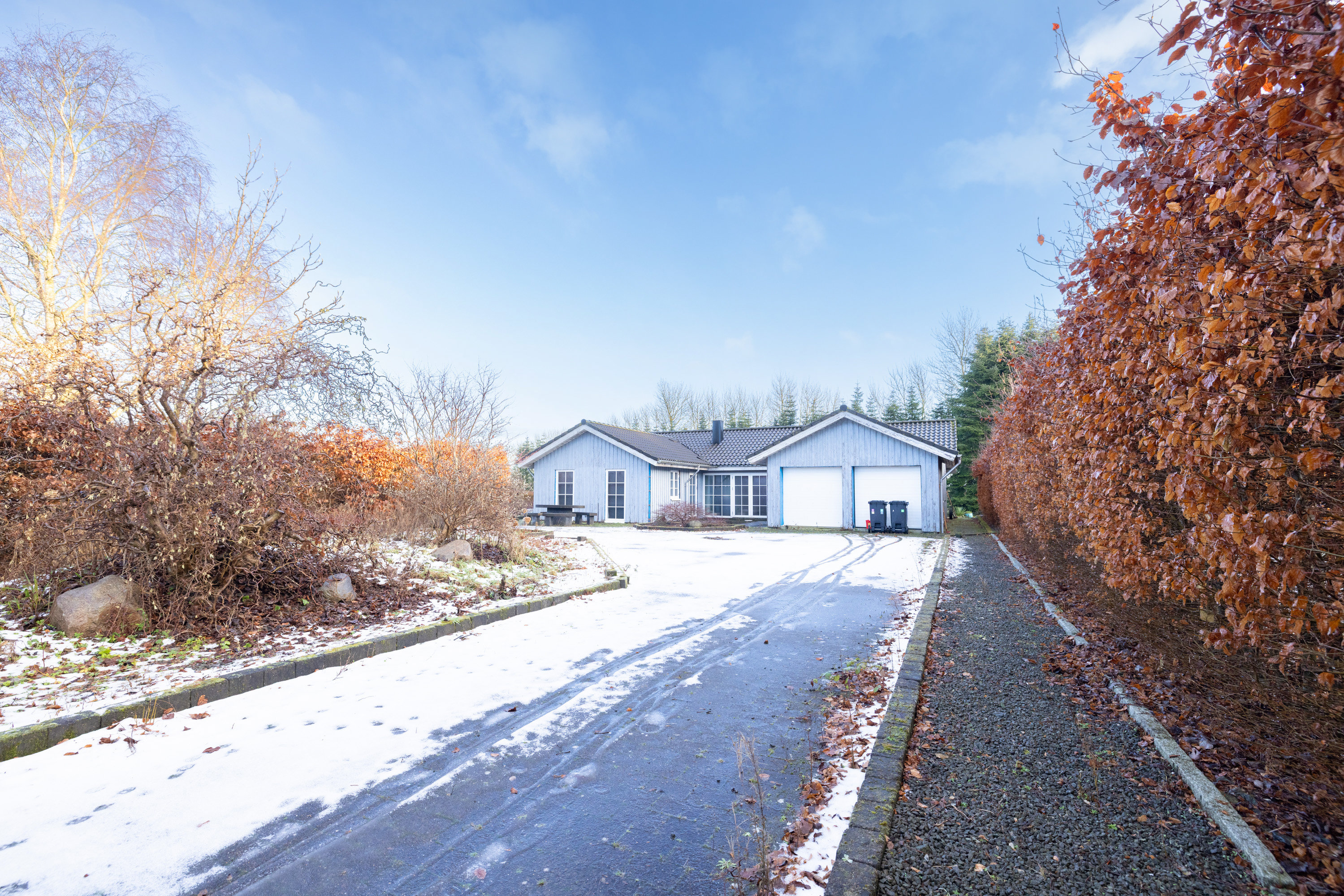 Fremhævet  billede i fuldskærmstilstand. Billede af Mødalvej 5A + 5B, Skjoldelev, 8471 Sabro