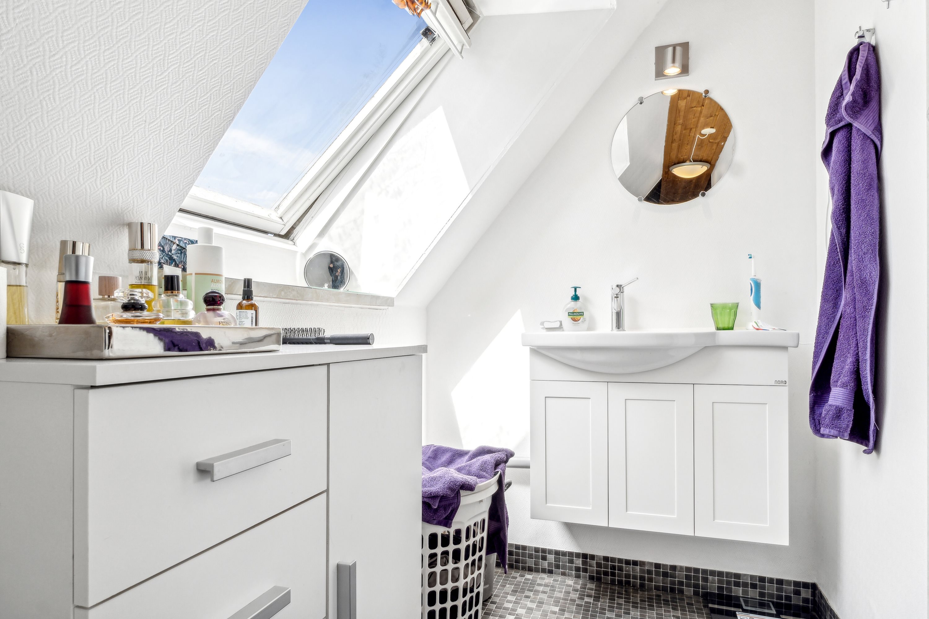 Fremhævet badeværelse billede i fuldskærmstilstand. Billede af Ørbækvej 843, Rolfsted, 5863 Ferritslev Fyn