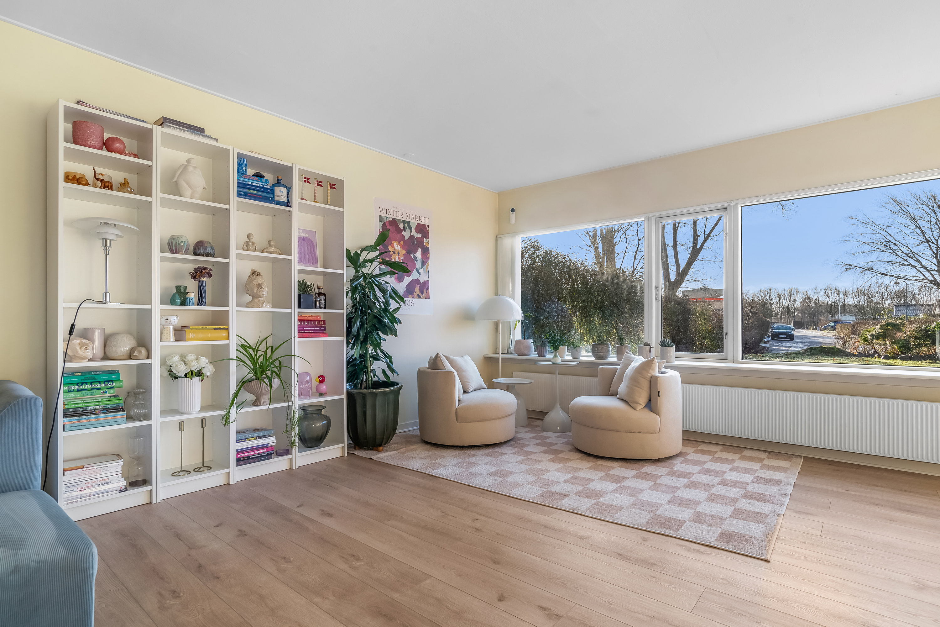 Fremhævet stue billede i fuldskærmstilstand. Billede af Skoleparken 4, 7500 Holstebro