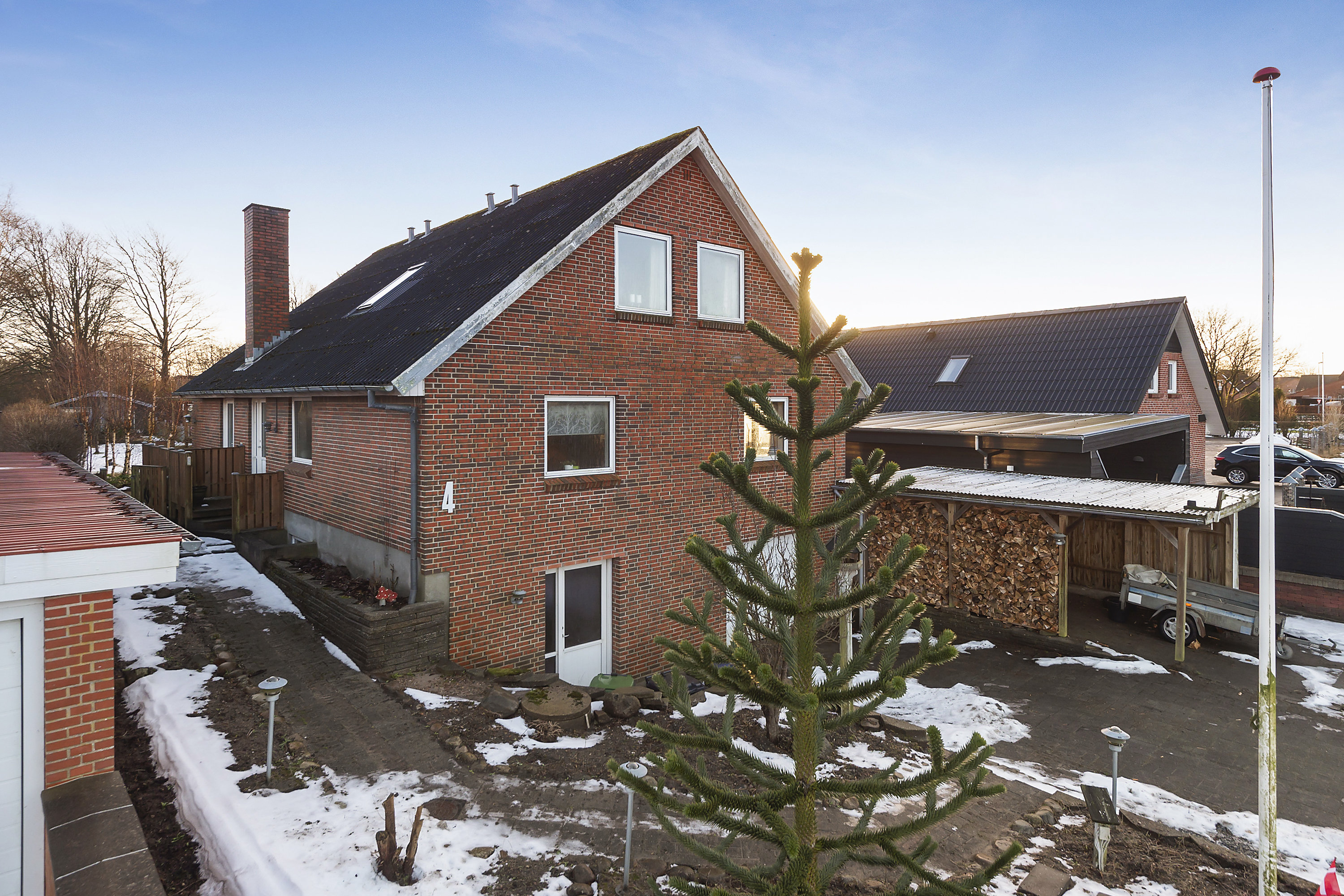 Villa: Ejendommen på Kvievej 4, 6823 Ansager