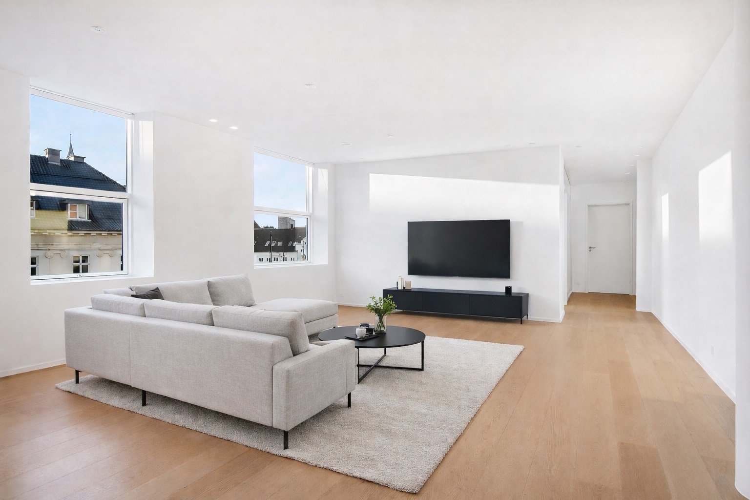 Miniaturebillede 1: køkken-alrum. Billede af Nytorv 3, 2. 4., 9000 Aalborg