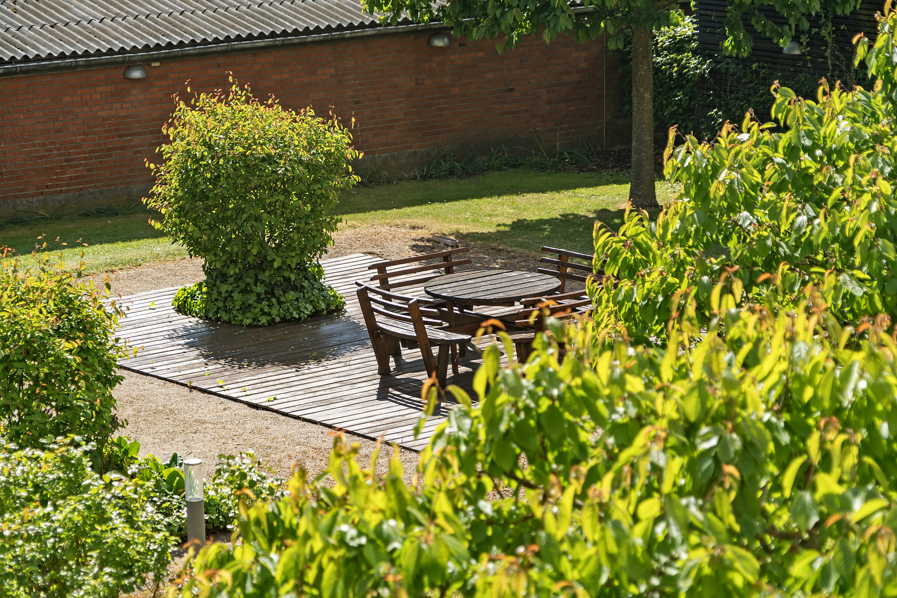 Fremhævet gårdhave billede i fuldskærmstilstand. Billede af Vesterbrogade 2A, 2. th., 9400 Nørresundby