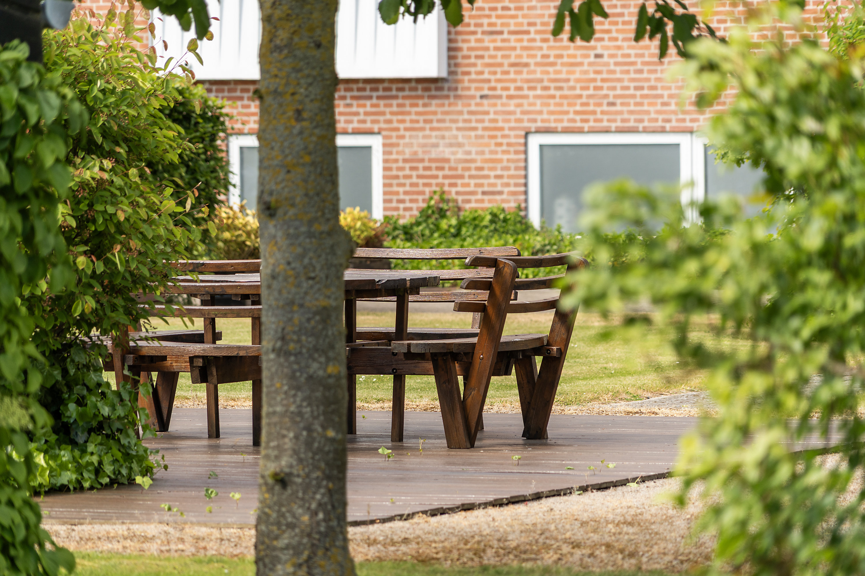 Fremhævet gårdhave billede i fuldskærmstilstand. Billede af Vesterbrogade 2A, 2. th., 9400 Nørresundby