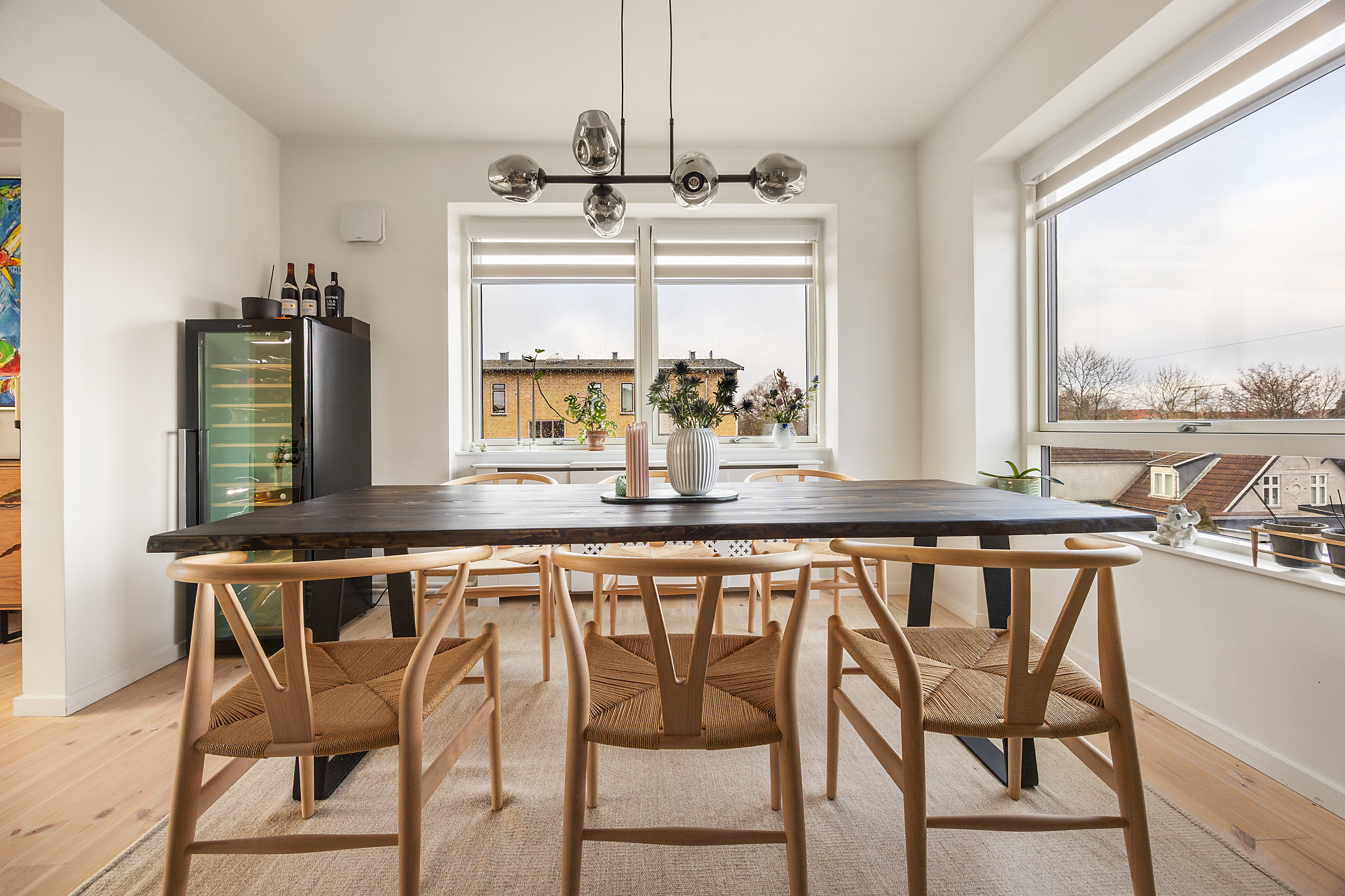 Fremhævet spisestue billede i fuldskærmstilstand. Billede af Emdrupvej 155, 2. tv., 2400 København NV