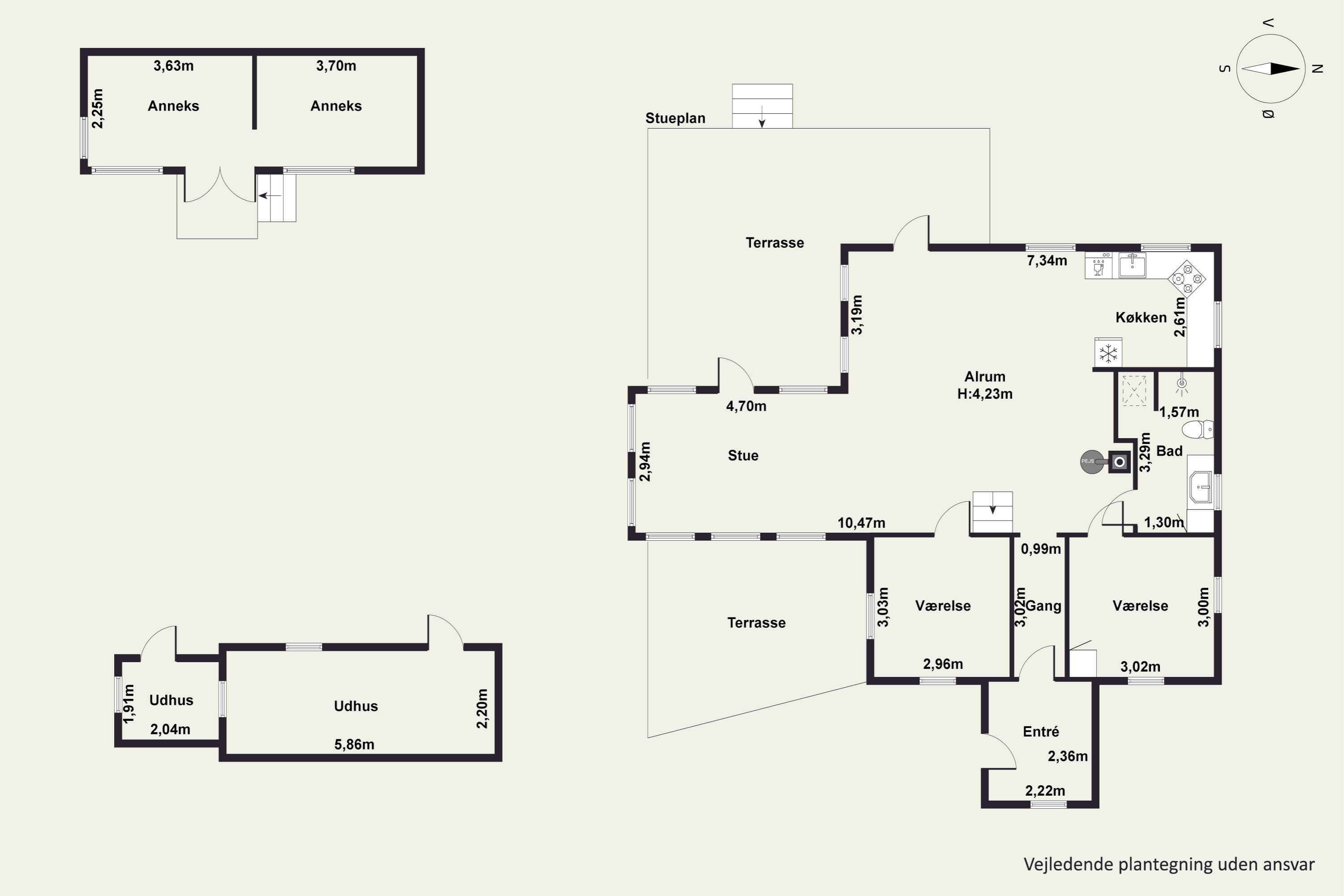 Plantegninger billede af Fuglsøvig 37, Begtrup, 8420 Knebel