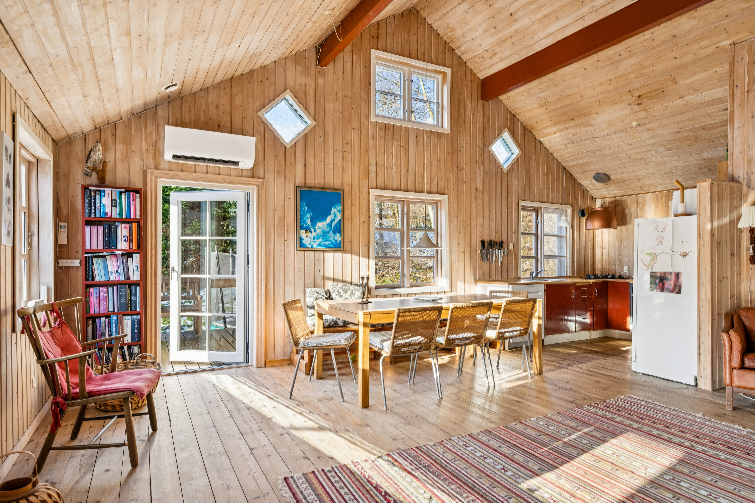 Fremhævet stue billede i fuldskærmstilstand. Billede af Fuglsøvig 37, Begtrup, 8420 Knebel