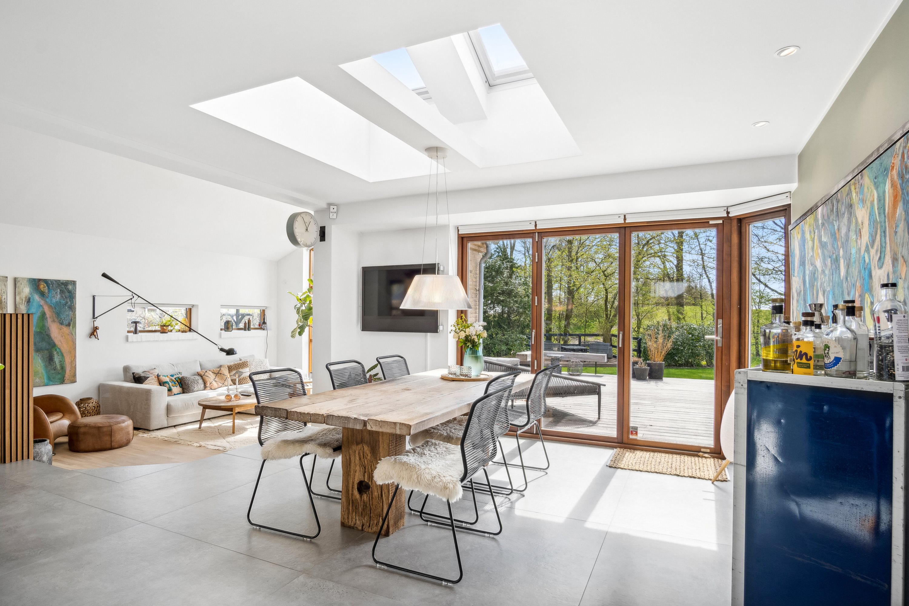 Fremhævet spisestue billede i fuldskærmstilstand. Billede af Skåde Søpark 17, Skåde, 8270 Højbjerg