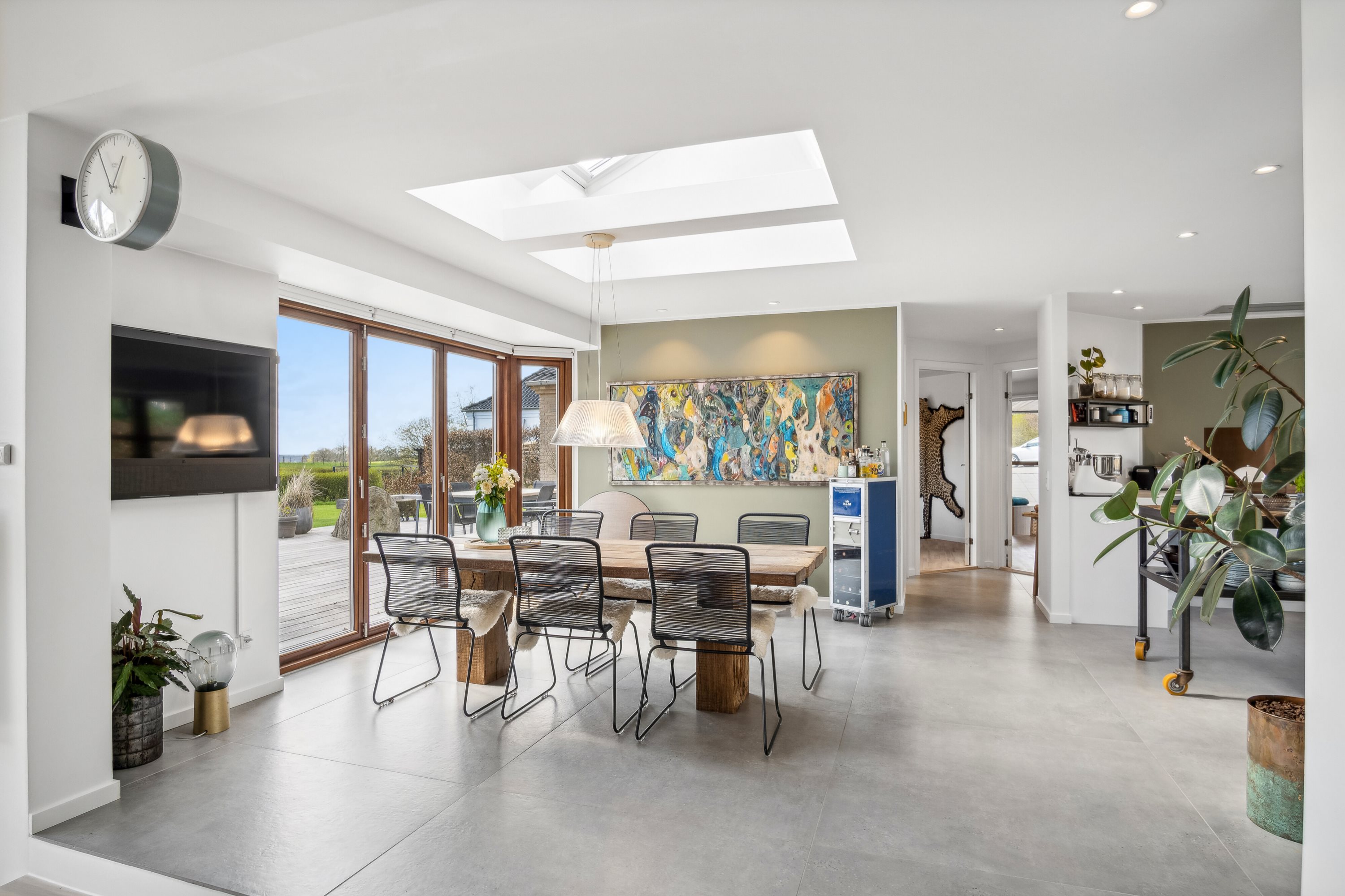 Fremhævet spisestue billede i fuldskærmstilstand. Billede af Skåde Søpark 17, Skåde, 8270 Højbjerg