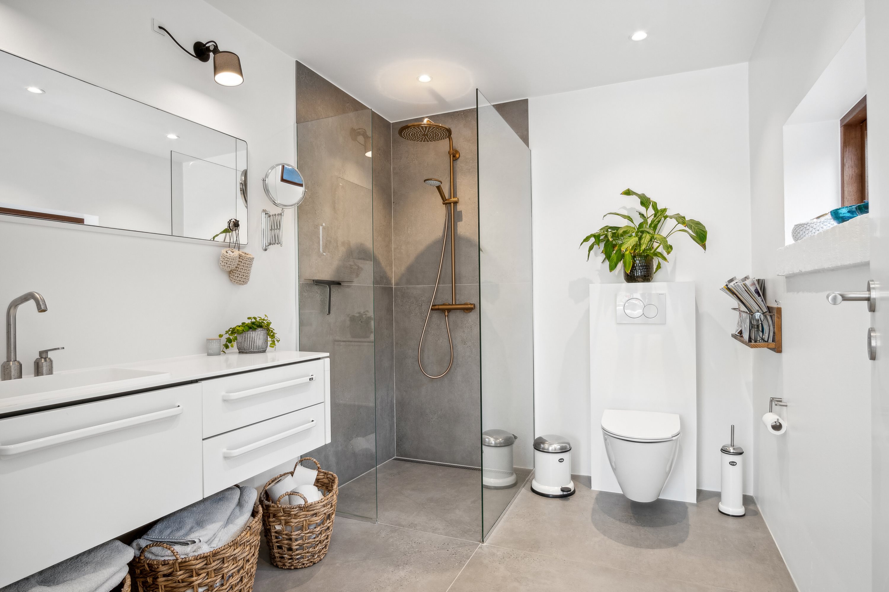 Fremhævet badeværelse billede i fuldskærmstilstand. Billede af Skåde Søpark 17, Skåde, 8270 Højbjerg