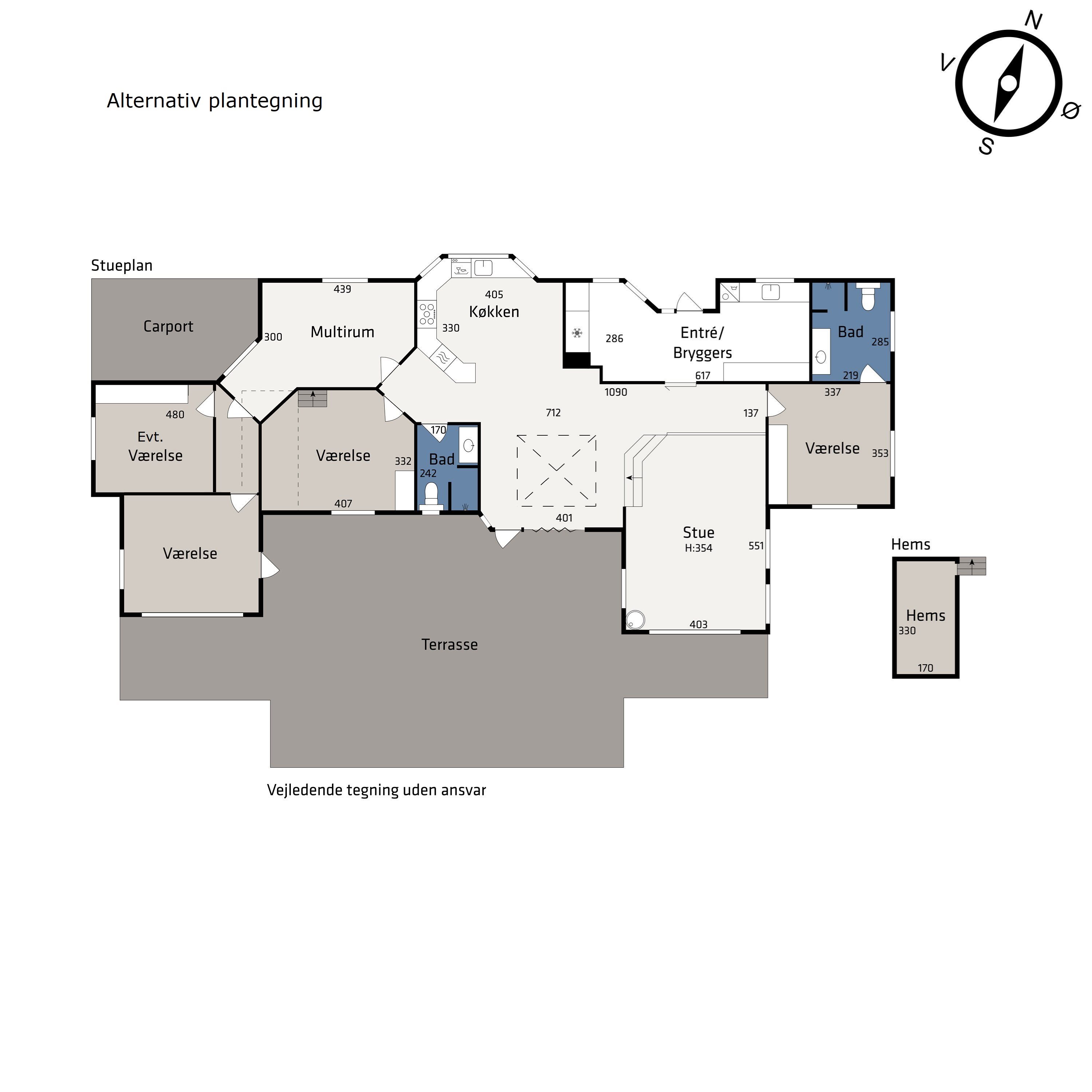 Plantegninger billede af Skåde Søpark 17, Skåde, 8270 Højbjerg