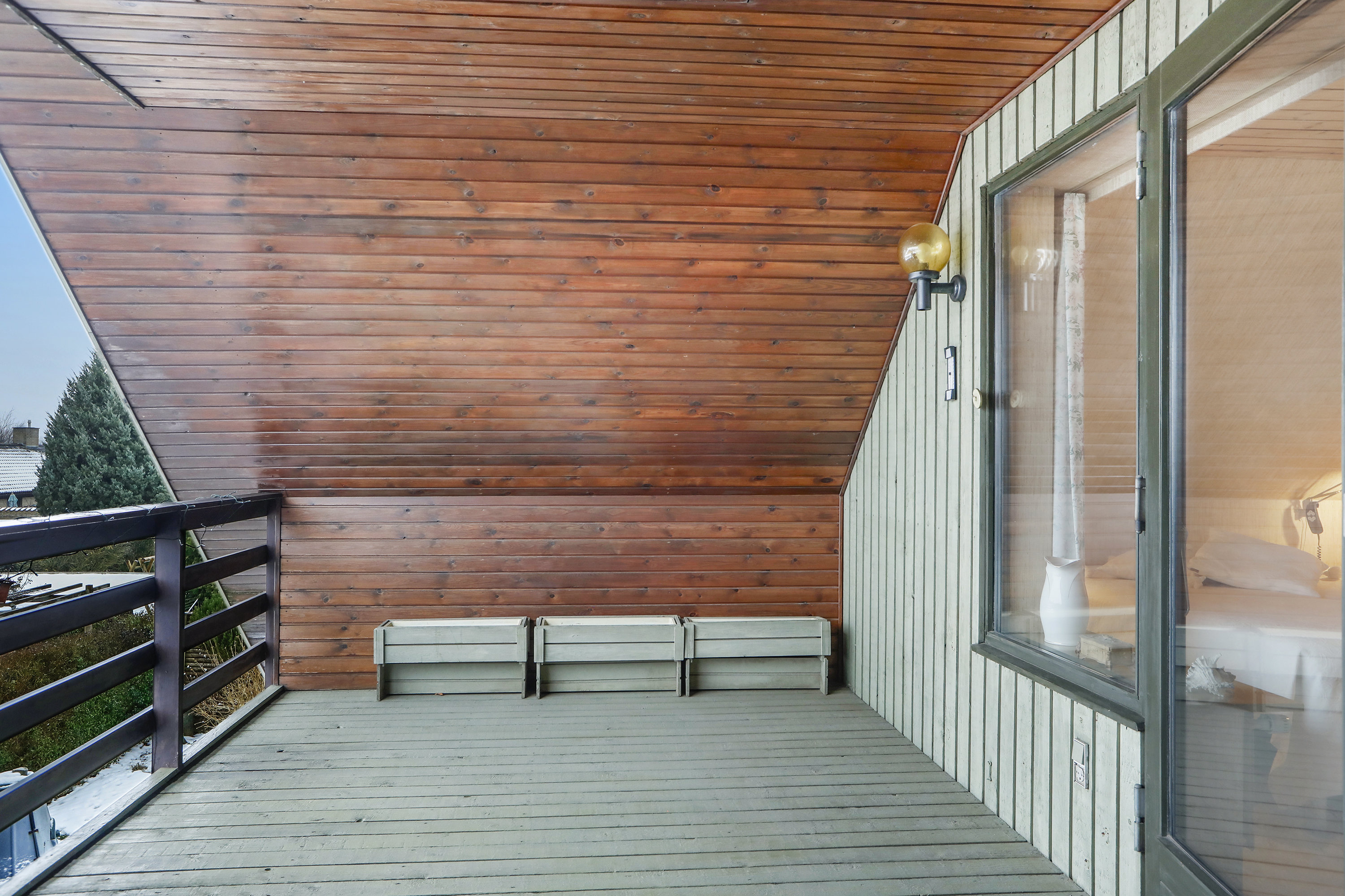 Fremhævet balkon billede i fuldskærmstilstand. Billede af Kirkebyvej 17, 2740 Skovlunde