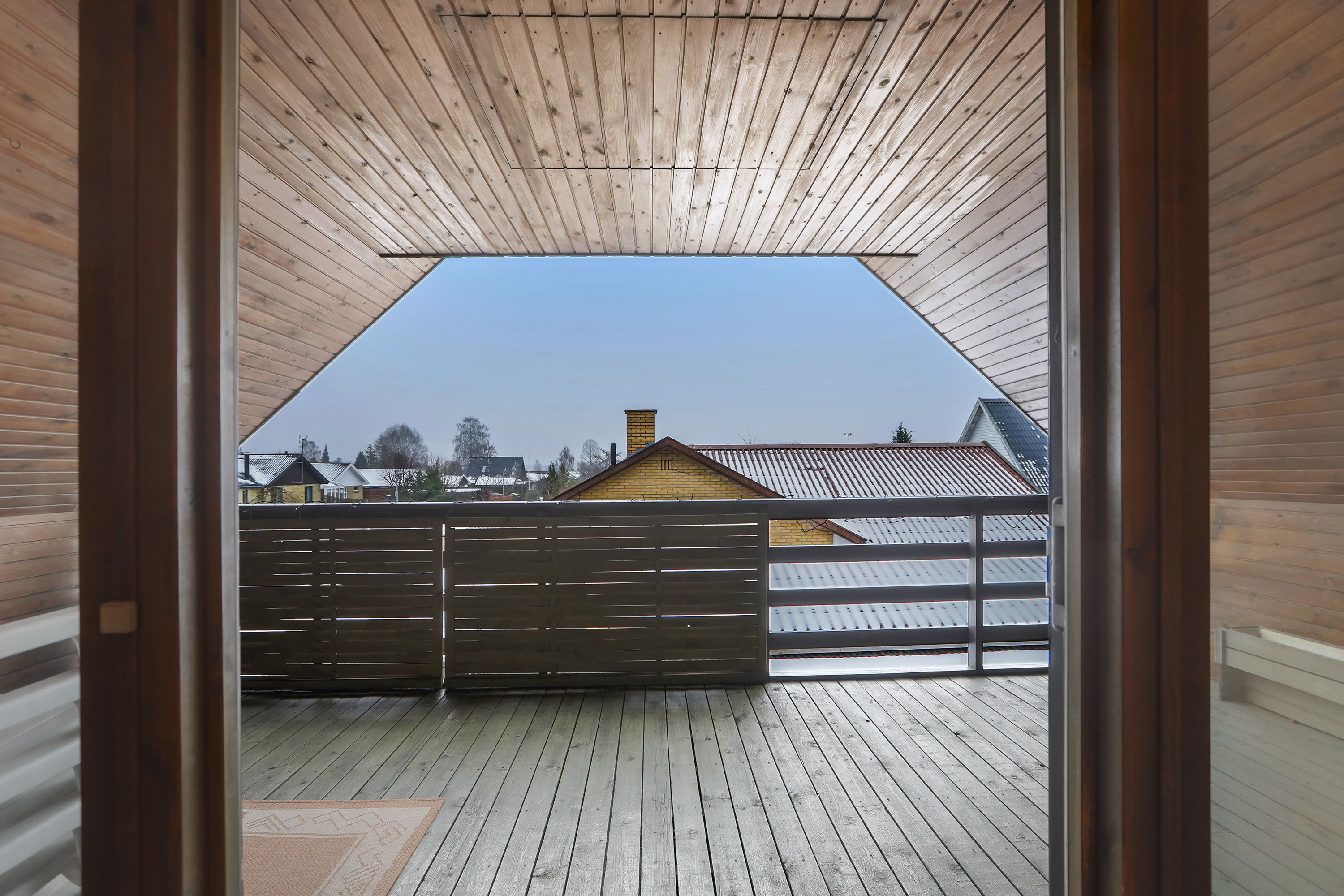 Fremhævet balkon billede i fuldskærmstilstand. Billede af Kirkebyvej 17, 2740 Skovlunde