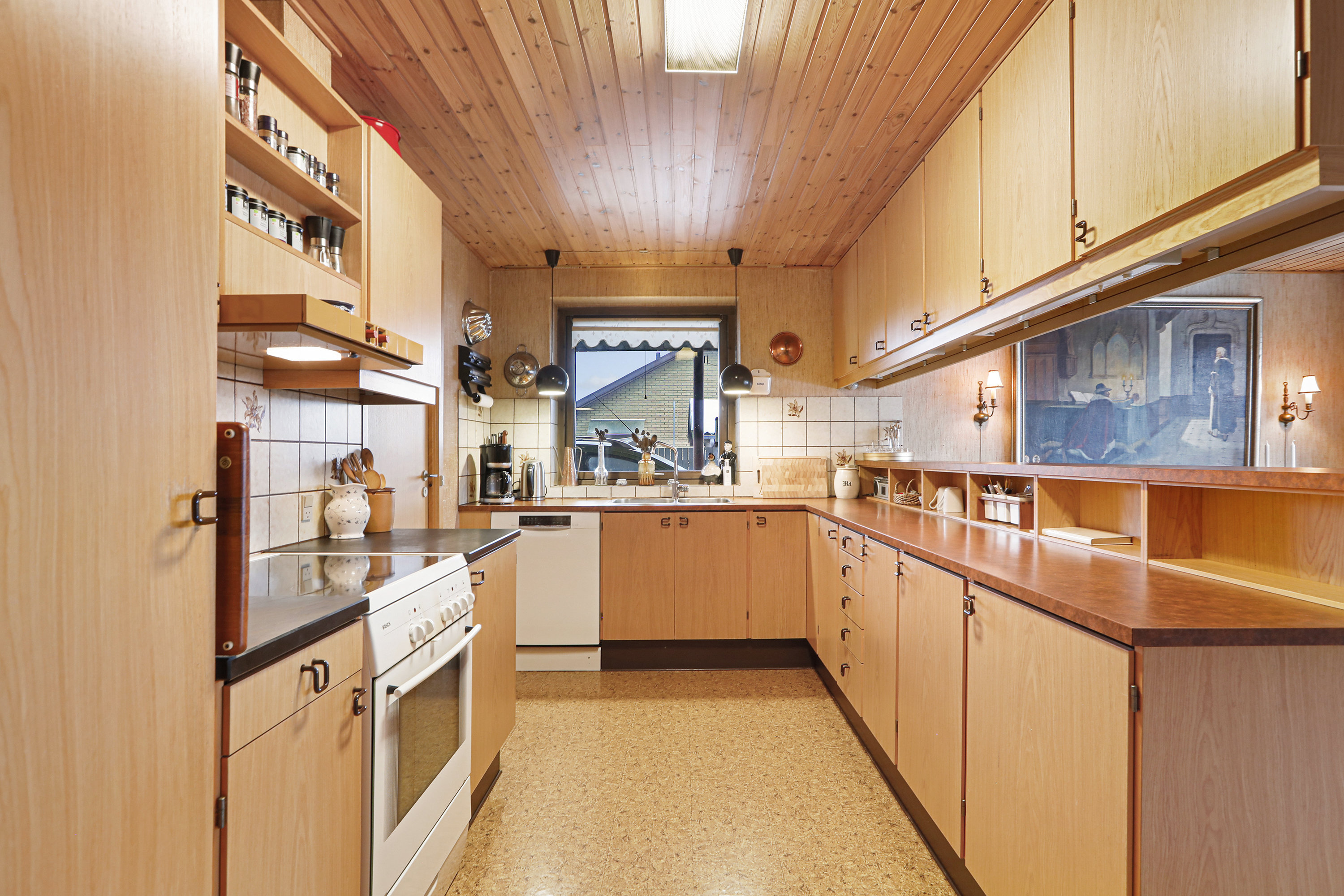 Fremhævet køkken billede i fuldskærmstilstand. Billede af Kirkebyvej 17, 2740 Skovlunde