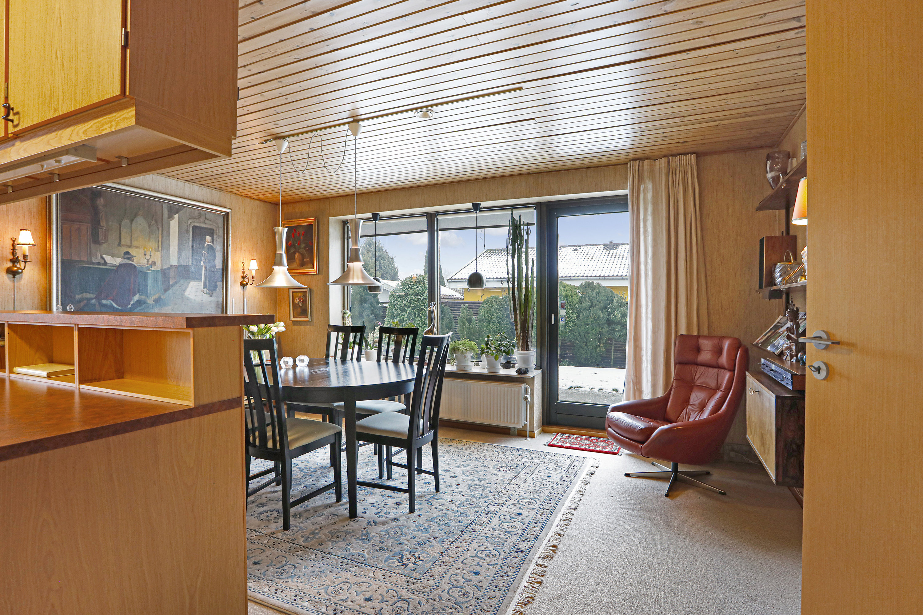 Fremhævet køkken-alrum billede i fuldskærmstilstand. Billede af Kirkebyvej 17, 2740 Skovlunde