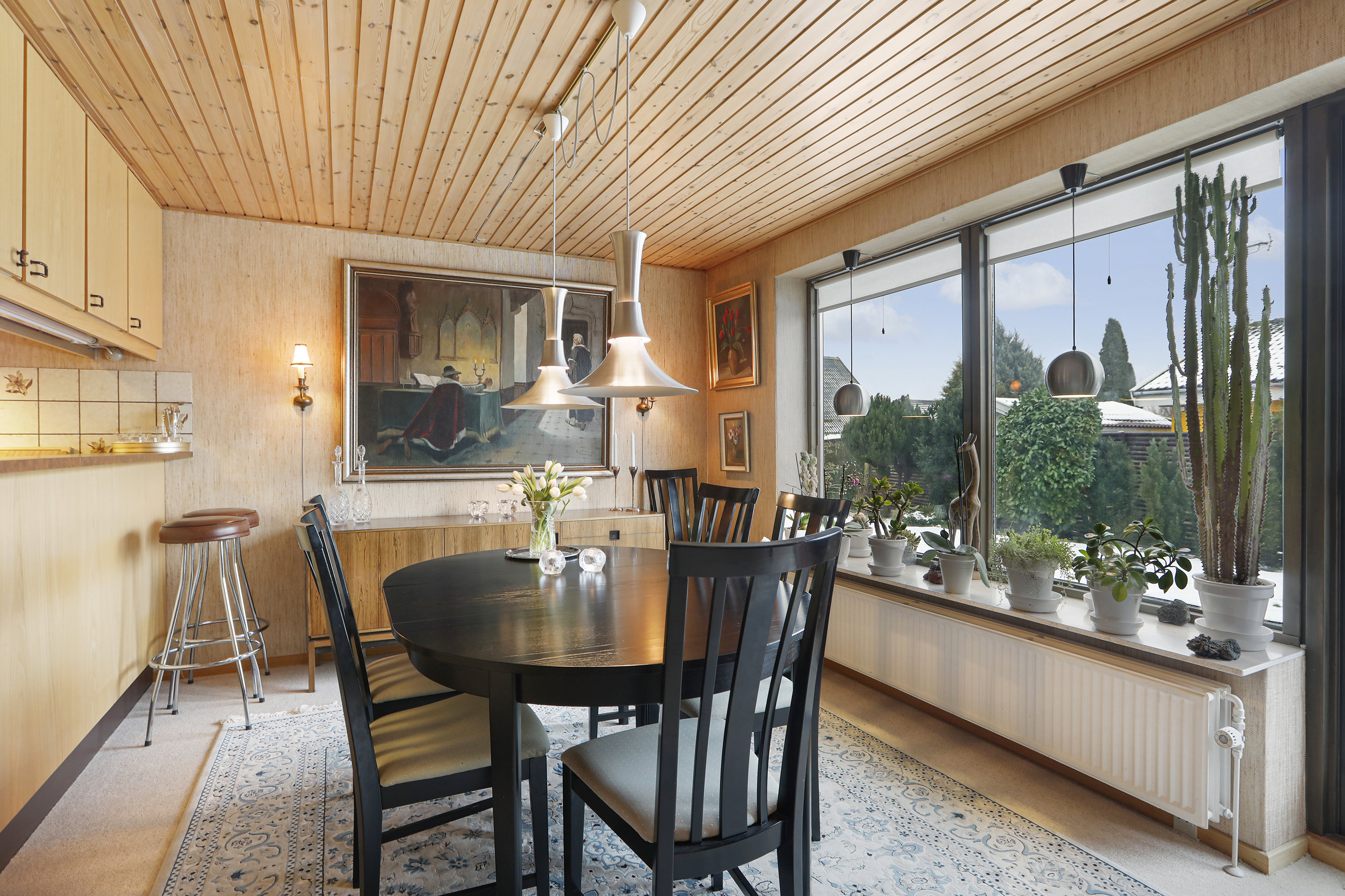 Fremhævet spisestue/alrum billede i fuldskærmstilstand. Billede af Kirkebyvej 17, 2740 Skovlunde