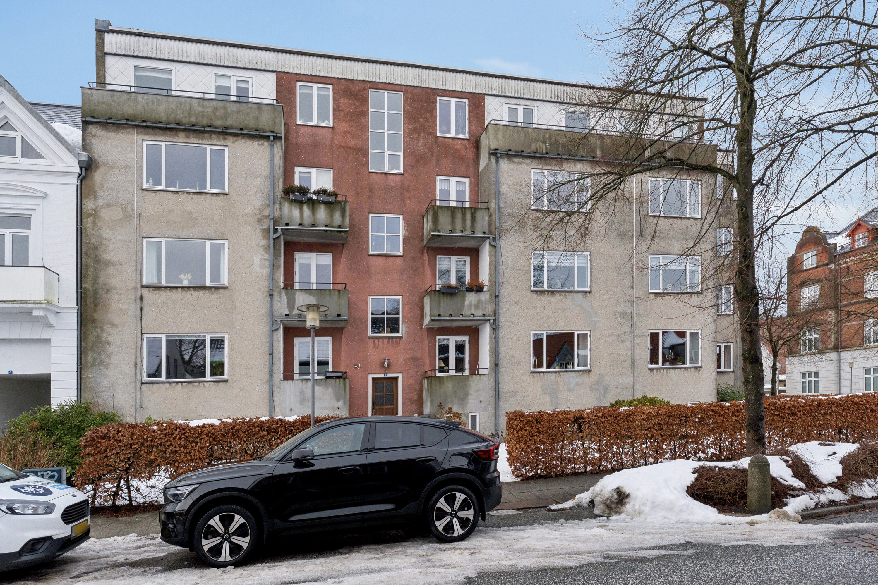 Ejerlejlighed: Facade på Prinsensgade 2, 3. tv., 9800 Hjørring