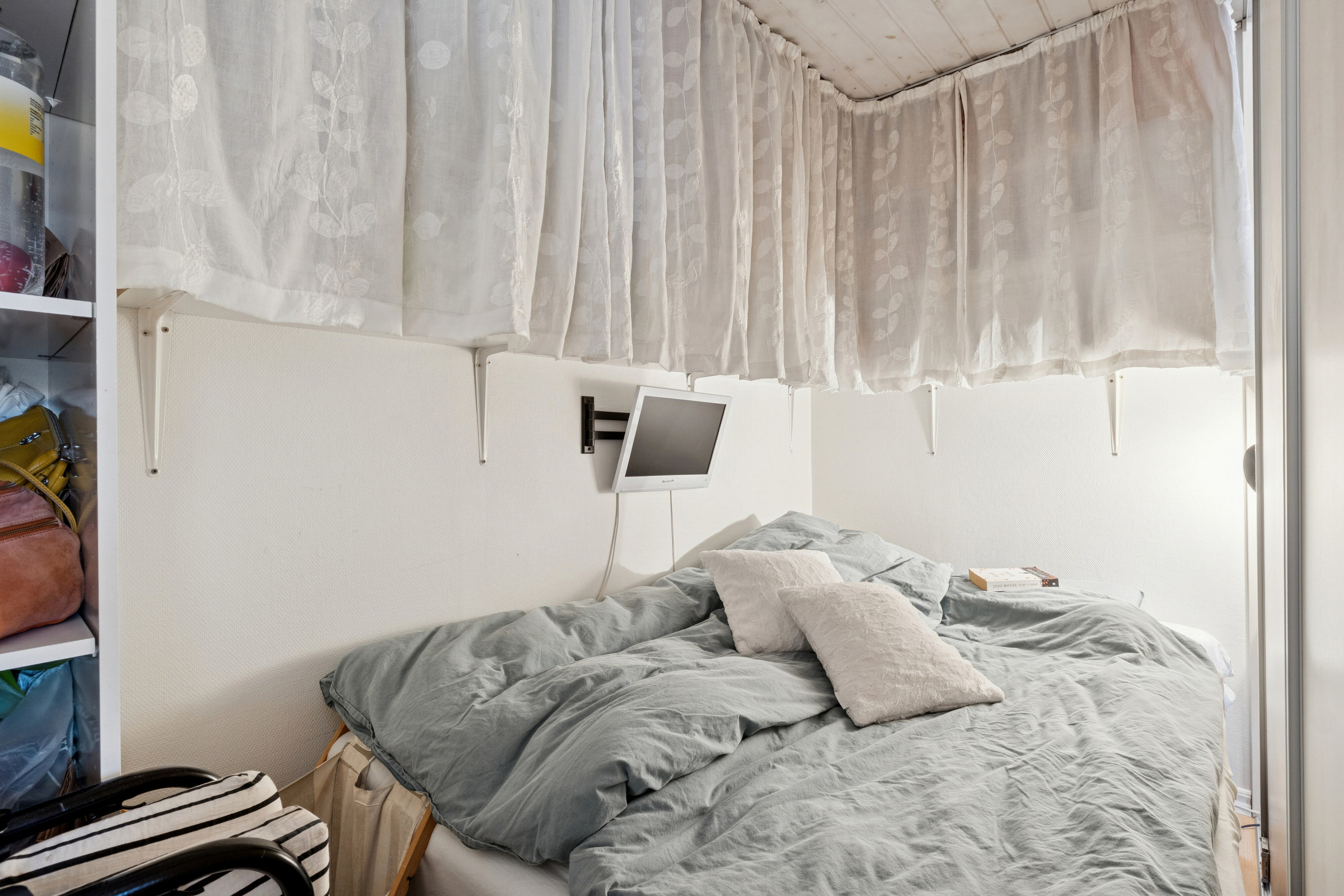 Fremhævet soveværelse billede i fuldskærmstilstand. Billede af Prinsensgade 2, 3. tv., 9800 Hjørring