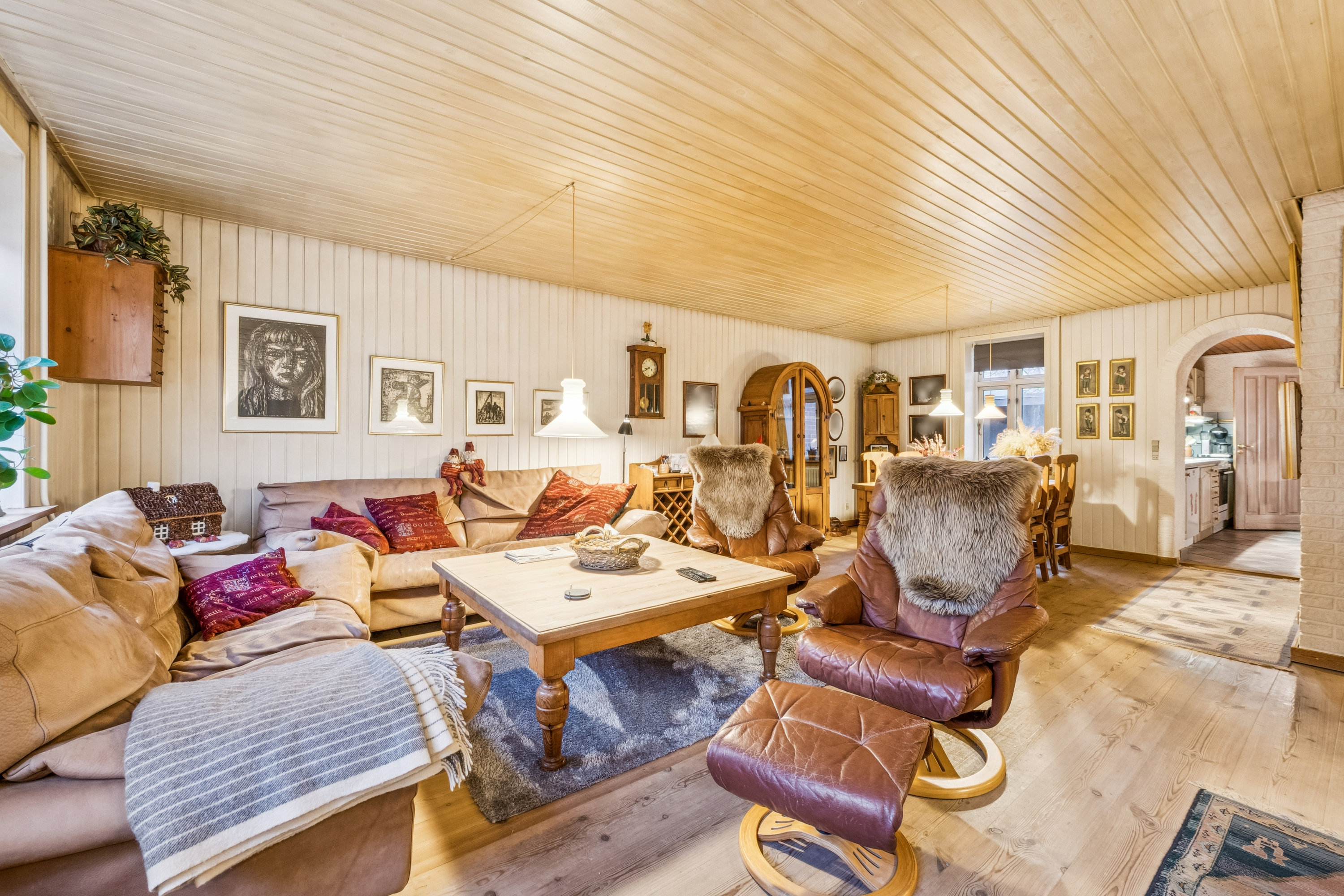 Fremhævet stue billede i fuldskærmstilstand. Billede af Filtenborggade 25, 7900 Nykøbing M