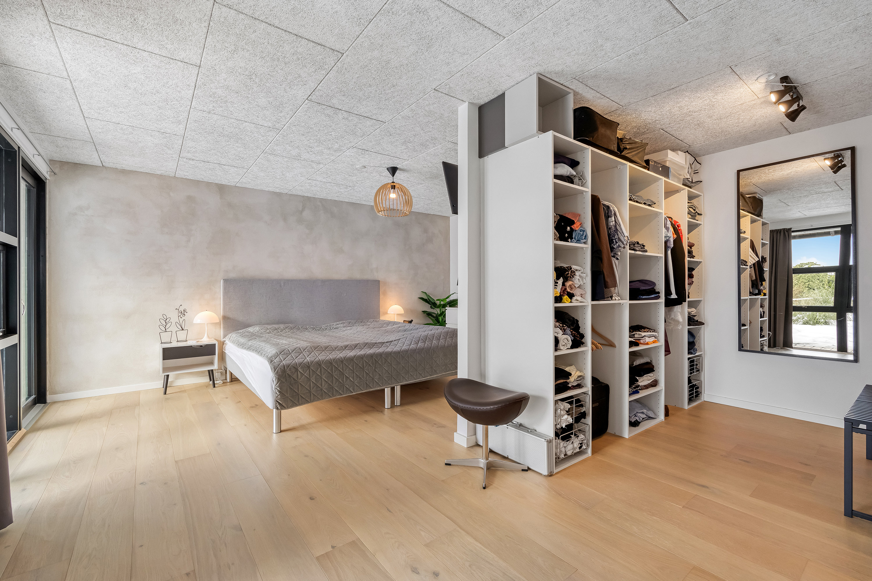 Fremhævet soveværelse billede i fuldskærmstilstand. Billede af Kajakvej 40, 4040 Jyllinge