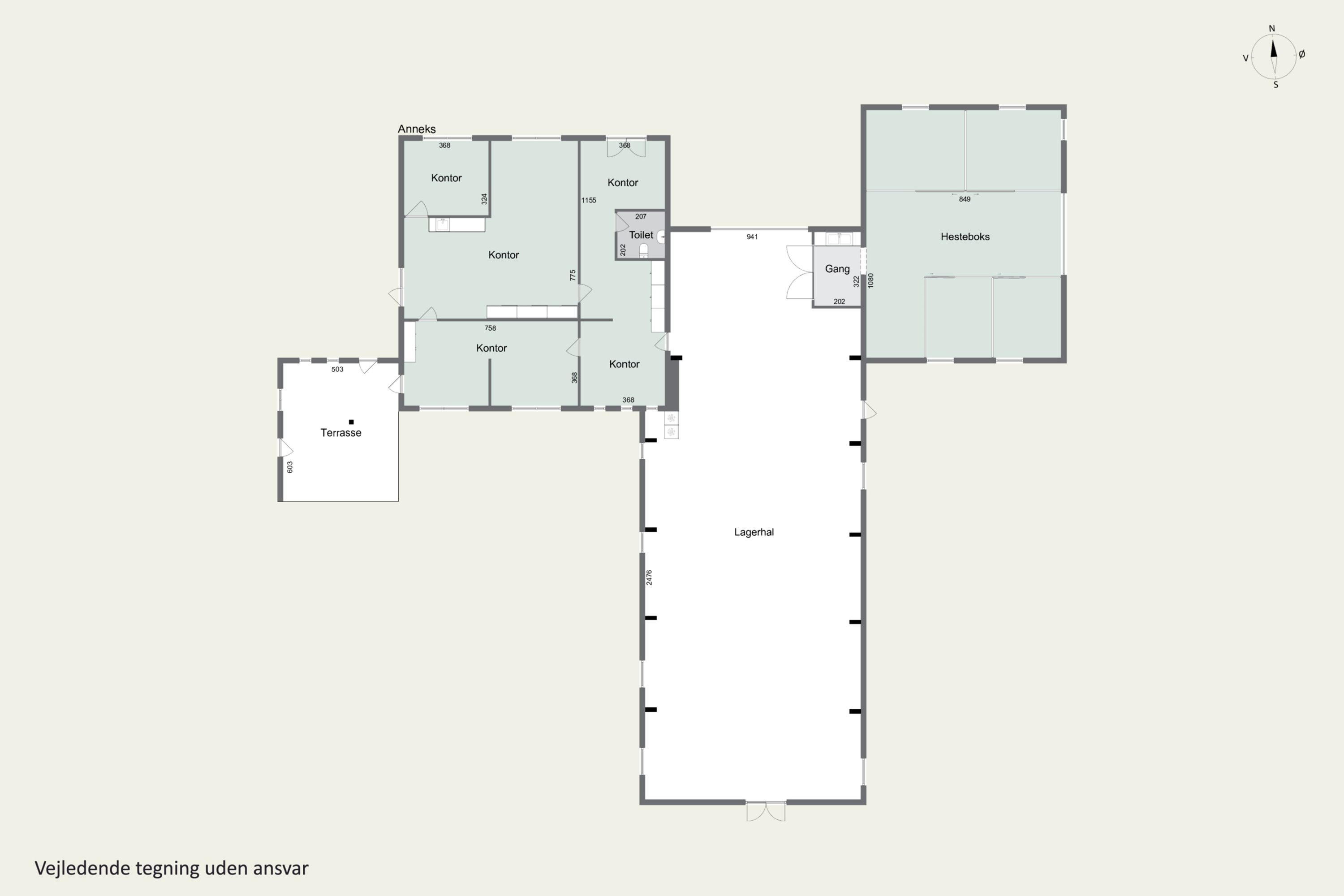 Plantegninger billede af Odensevej 84E, Herrested, 5853 Ørbæk
