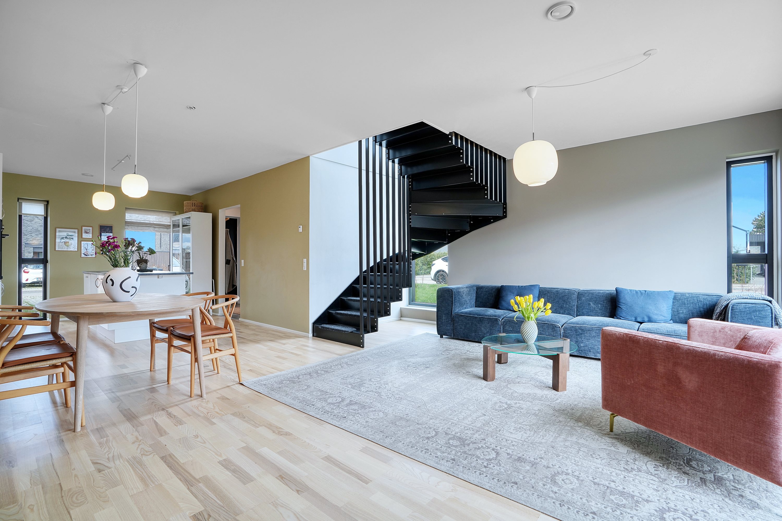 Fremhævet stue billede i fuldskærmstilstand. Billede af Syrenhaven 60, Havdrup, 4622 Havdrup