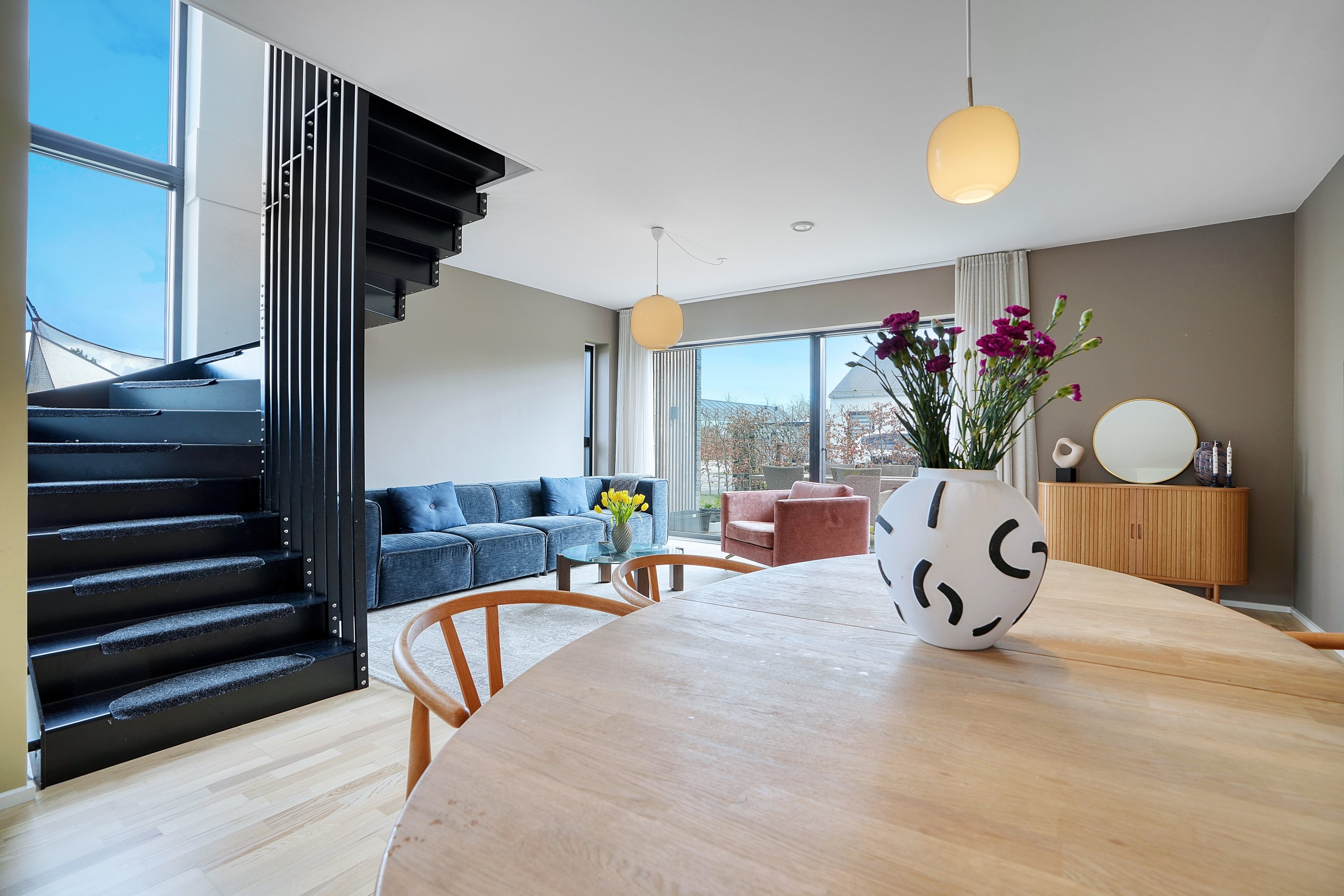 Fremhævet spisestue billede i fuldskærmstilstand. Billede af Syrenhaven 60, Havdrup, 4622 Havdrup