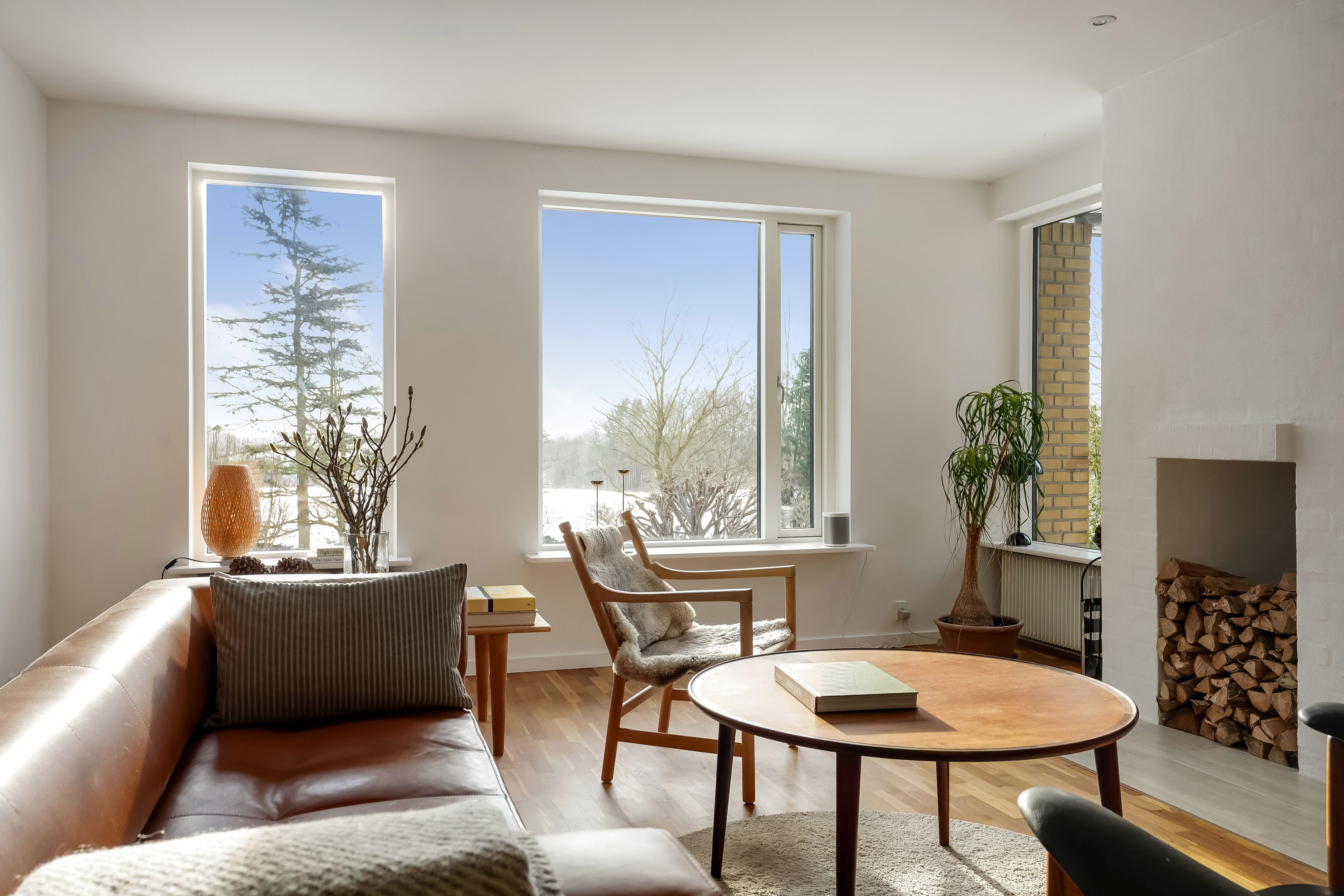 Fremhævet stue billede i fuldskærmstilstand. Billede af Hårevej 65, Håre, 5591 Gelsted