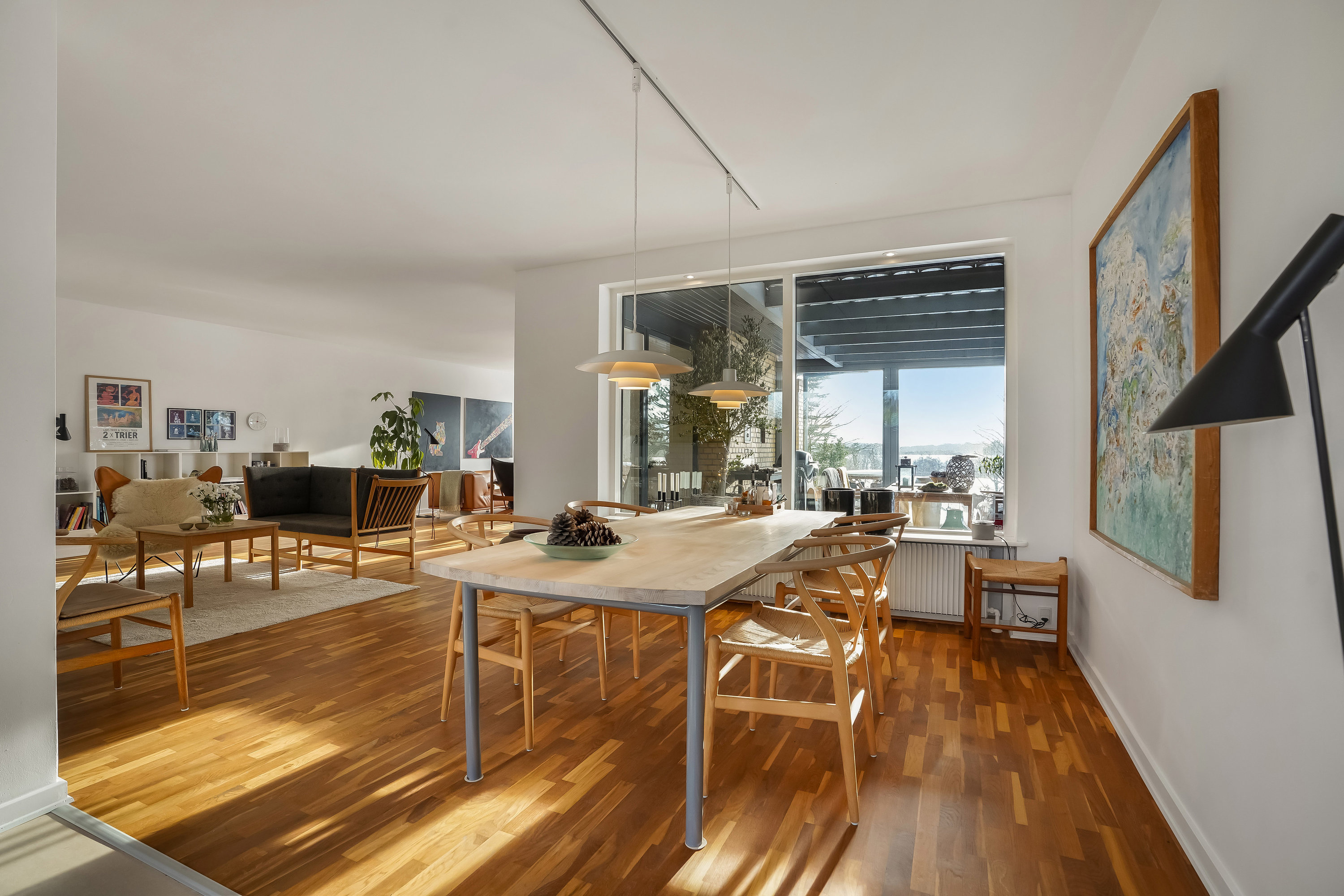 Fremhævet stue billede i fuldskærmstilstand. Billede af Hårevej 65, Håre, 5591 Gelsted