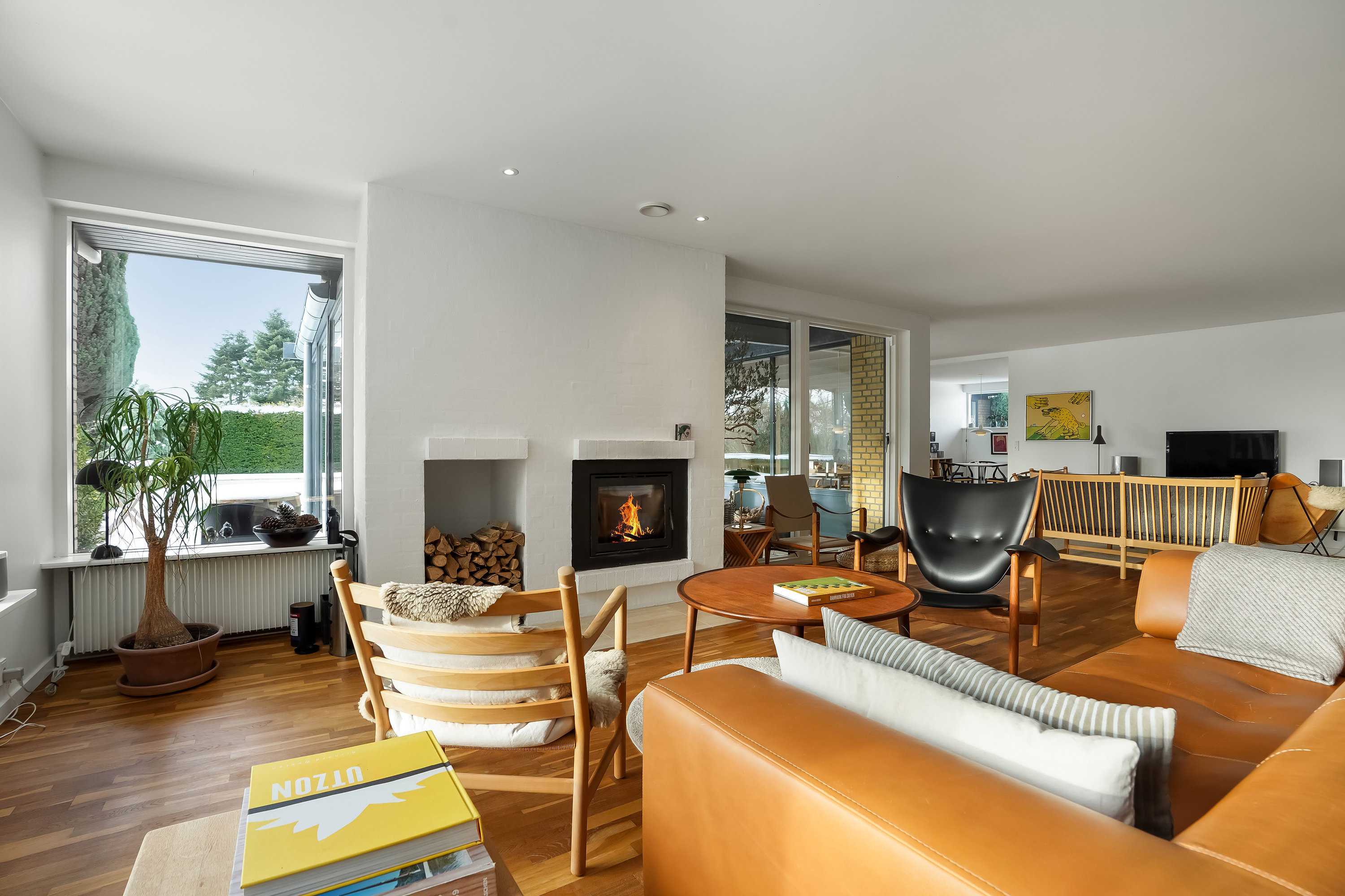 Fremhævet stue billede i fuldskærmstilstand. Billede af Hårevej 65, Håre, 5591 Gelsted