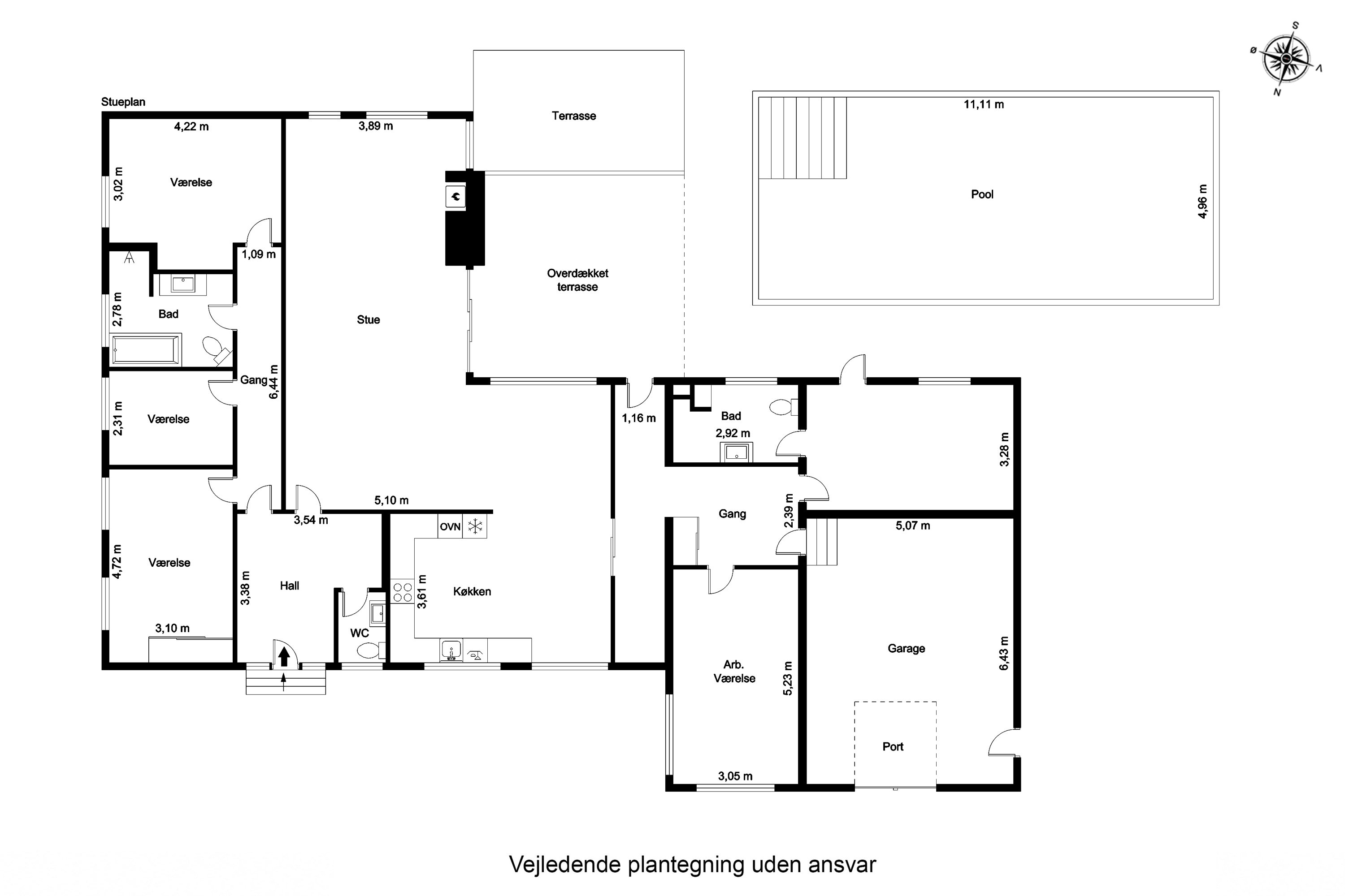 Plantegninger billede af Hårevej 65, Håre, 5591 Gelsted