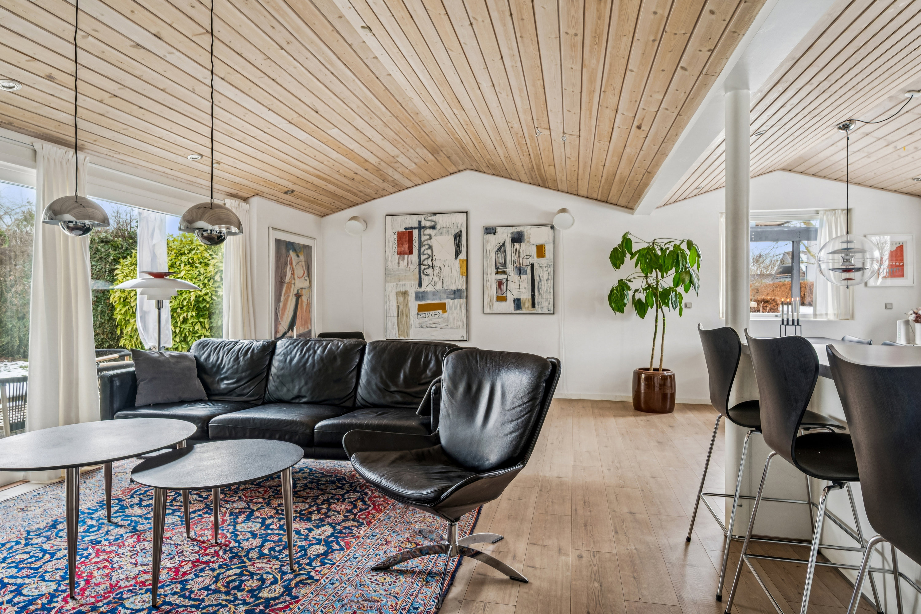 Fremhævet stue billede i fuldskærmstilstand. Billede af Tålforvej 20, 8250 Egå